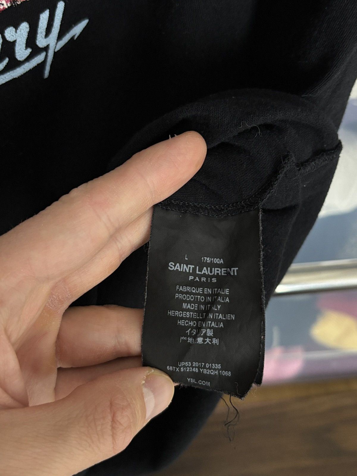 Saint Laurent Paris Saint Laurent Paris x Colette Bryan Ferry Roxy Music T-Shirt Size US L / EU 52-54 / 3 - 8 Thumbnail