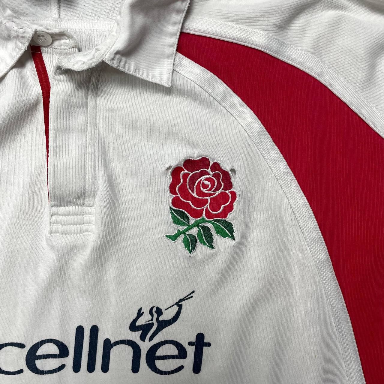 Vintage Vintage 2001 Nike England Rugby Union Thrashed LS Shirt M Size US M / EU 48-50 / 2 - 4 Thumbnail