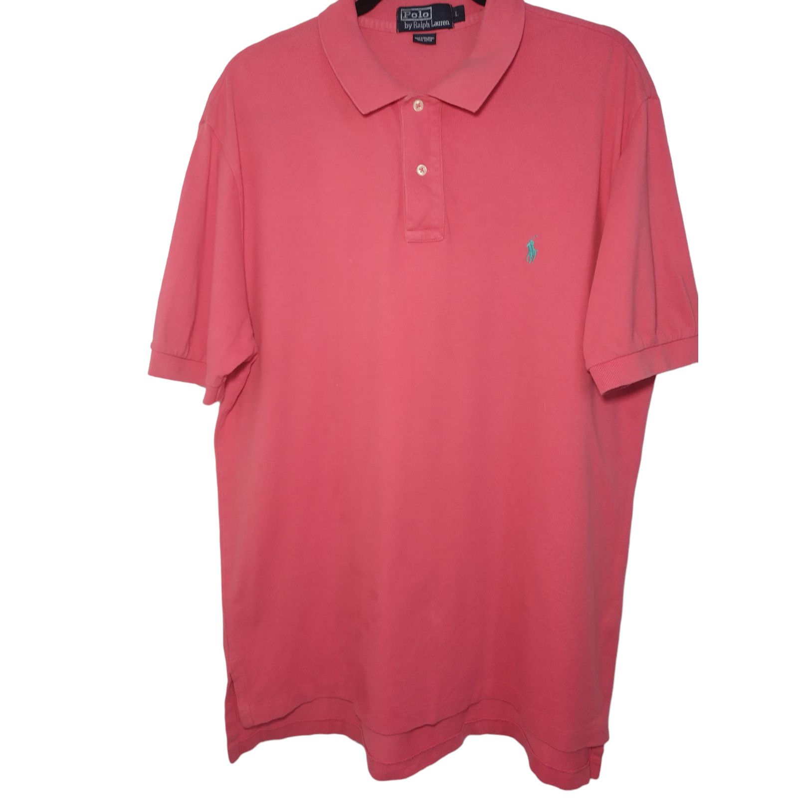 Polo Ralph Lauren Polo Ralph Lauren Mens Polo Shirt Short Sleeves Collared Size US L / EU 52-54 / 3 - 1 Thumbnail