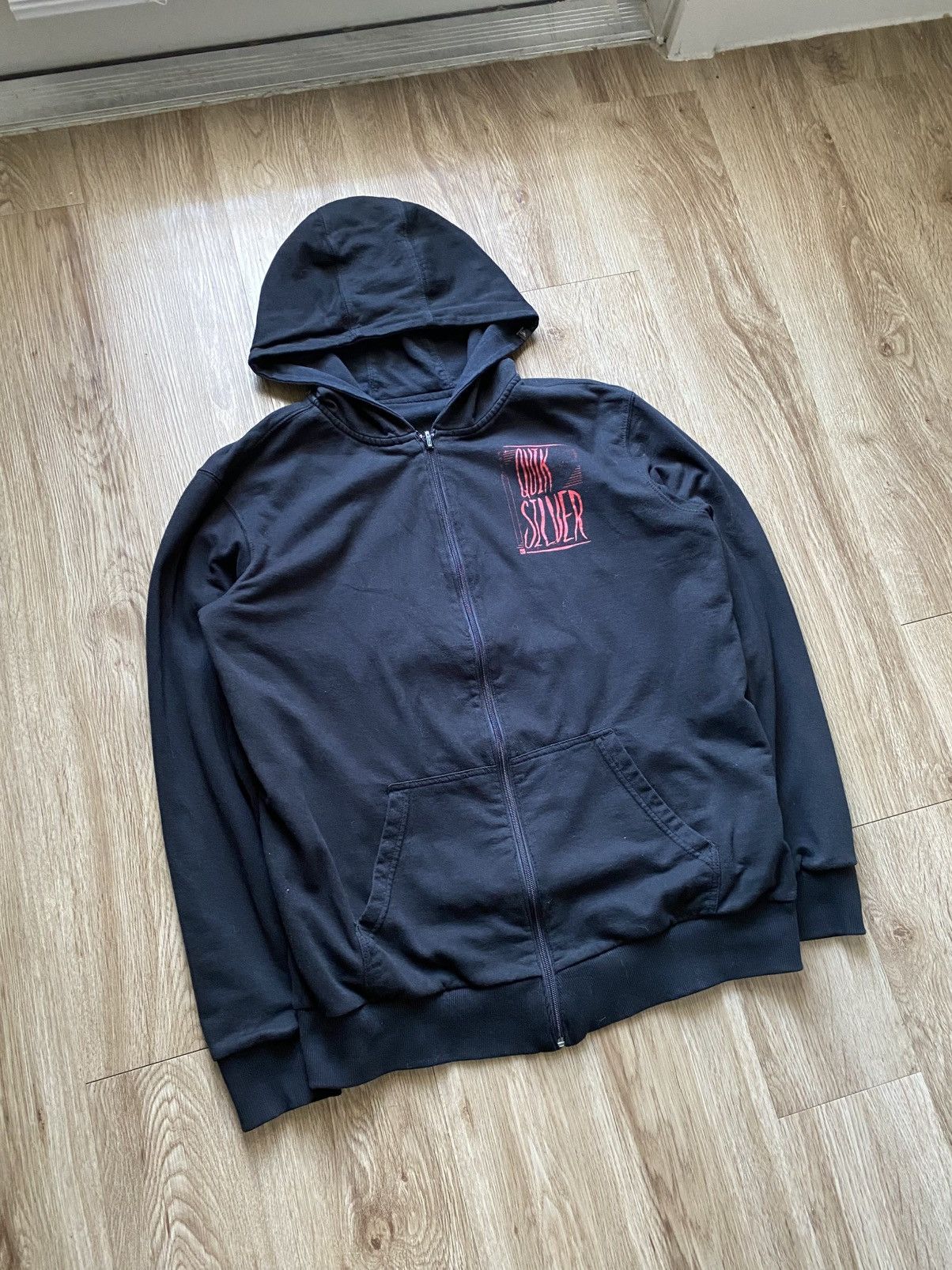 Quiksilver Quiksilver Y2K Double Sided Reversible Zip Up Hoodie Size US M / EU 48-50 / 2 - 3 Thumbnail