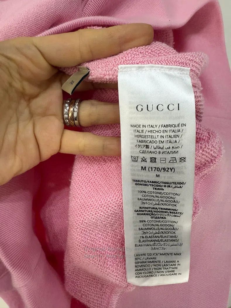Gucci Gucci Pink sweatshirt Size M / US 6-8 / IT 42-44 - 4 Thumbnail