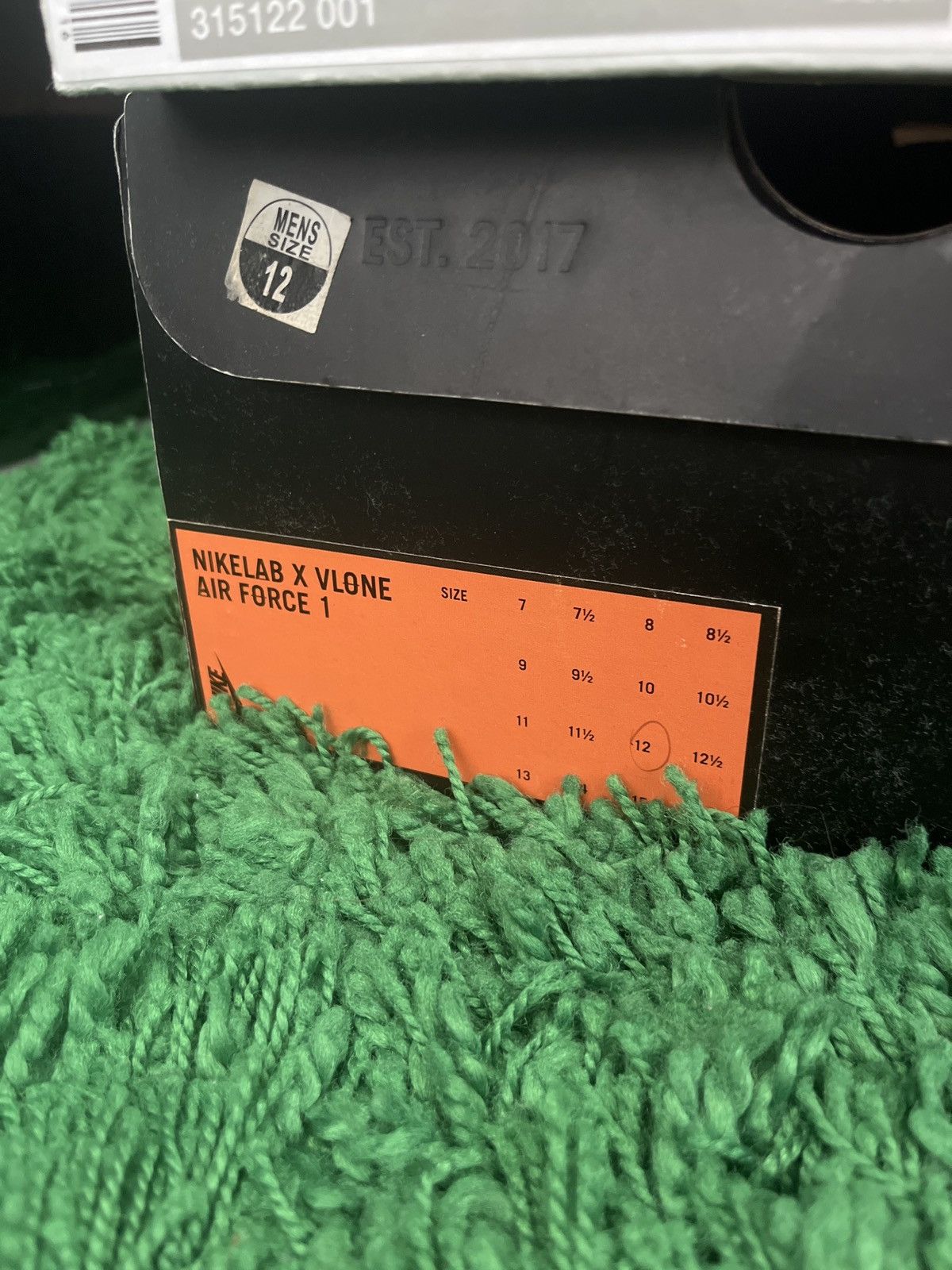 Nike × Vlone Air Force 1 Vlone (Harlem Box) Size US 12 / EU 45 - 9 Thumbnail