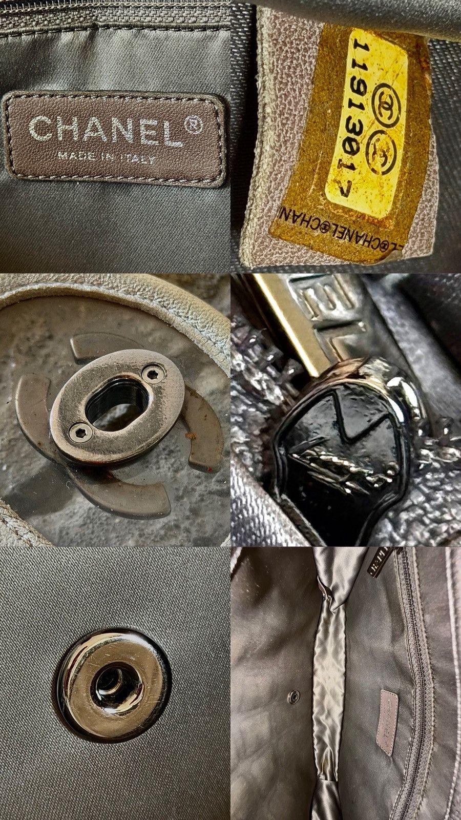 Chanel Chanel - Karl Lagerfeld - 2008 - Silver Ice Cube Flap Bag Size ONE SIZE - 23 Thumbnail