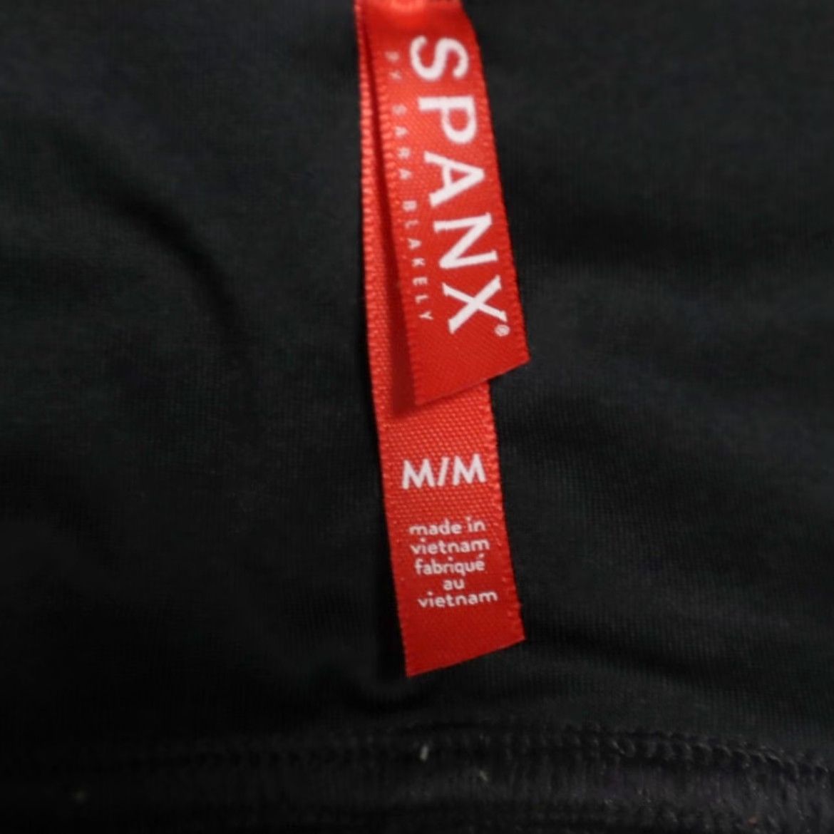 Spanx Spanx High Stretch Faux Leather Nylon Woven Leggings Pants Black Women's M Size 32" / US 10 / IT 46 - 5 Thumbnail