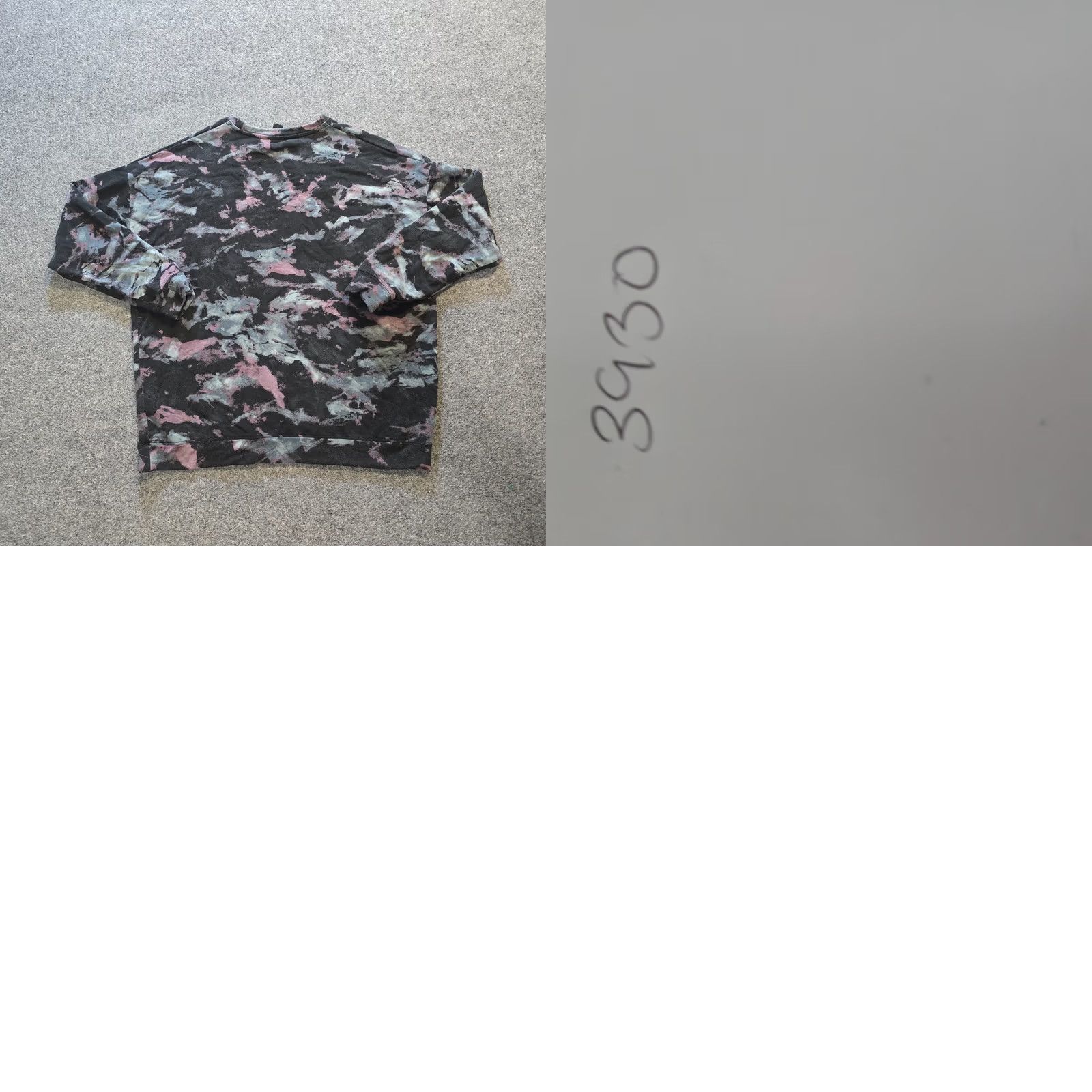 Athleta Athleta Top Women L Black Tie Dye Sweatshirt Long Sleeve Lounge Casual Size L / US 10 / IT 46 - 8 Thumbnail