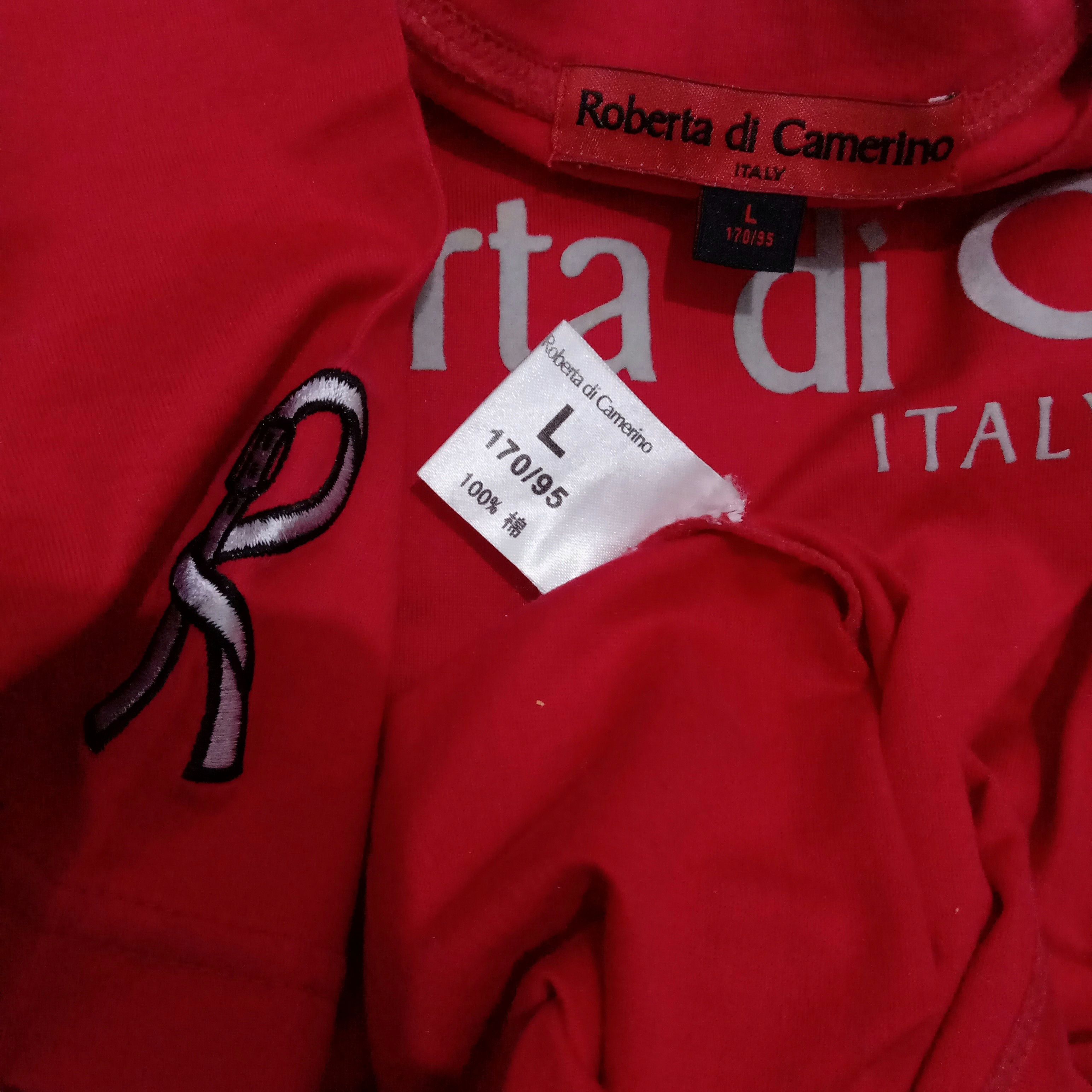 Roberta di Camerino Roberta di Camerino red T-shirt Size US L / EU 52-54 / 3 - 8 Thumbnail