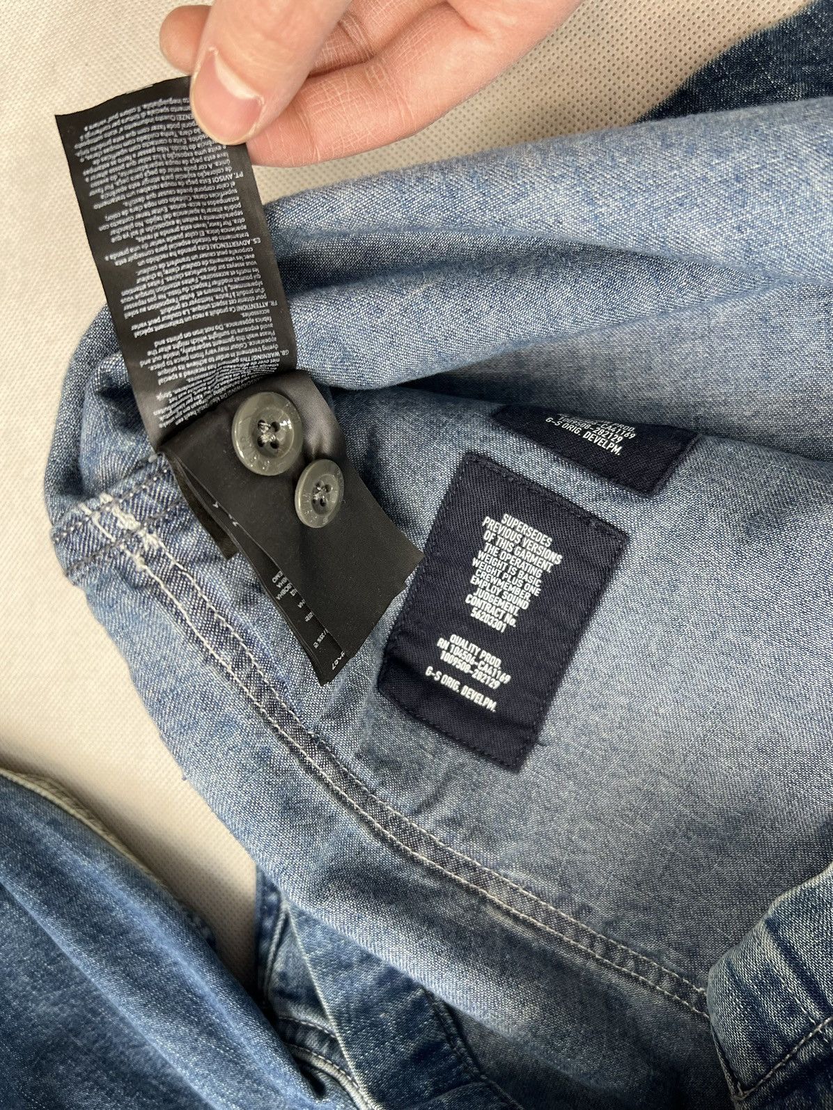 G-Star Jacket G Star Raw Jeans Pocket New Collection Size US M / EU 48-50 / 2 - 5 Thumbnail