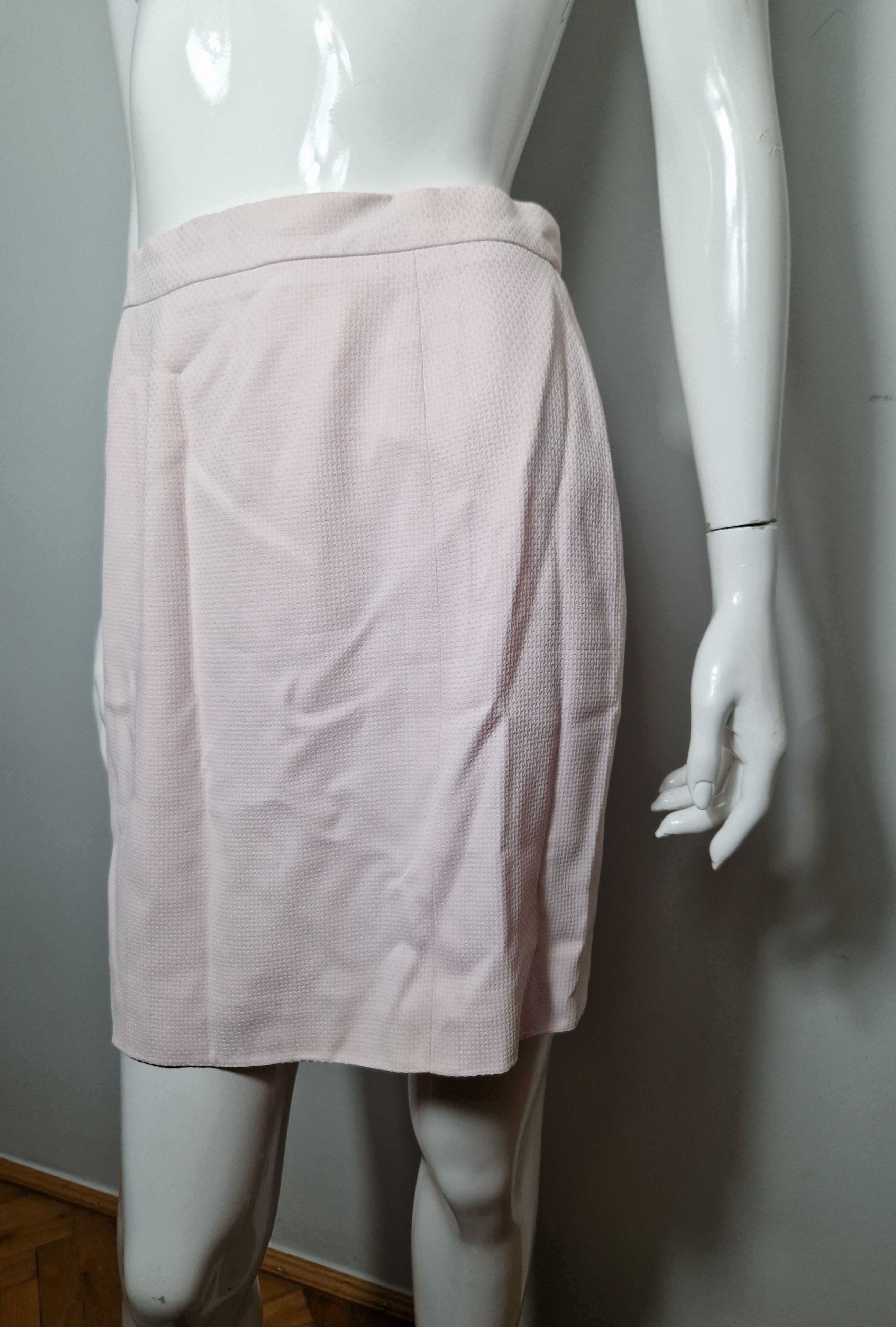 Chanel CHANEL BY KARL LAGERFELD pink mini skirt Size 26" / US 2 / IT 38 - 3 Thumbnail