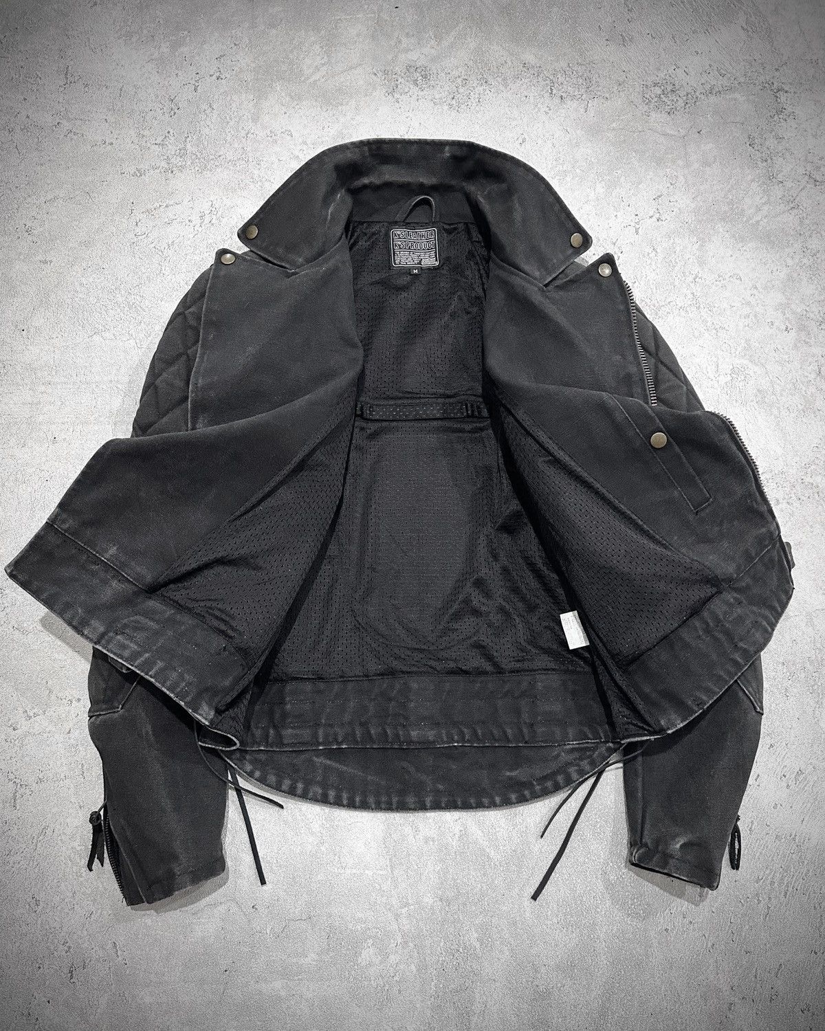 Kadoya Kadoya Diamond Cut Bikers Canvas Jacket Size US M / EU 48-50 / 2 - 7 Thumbnail