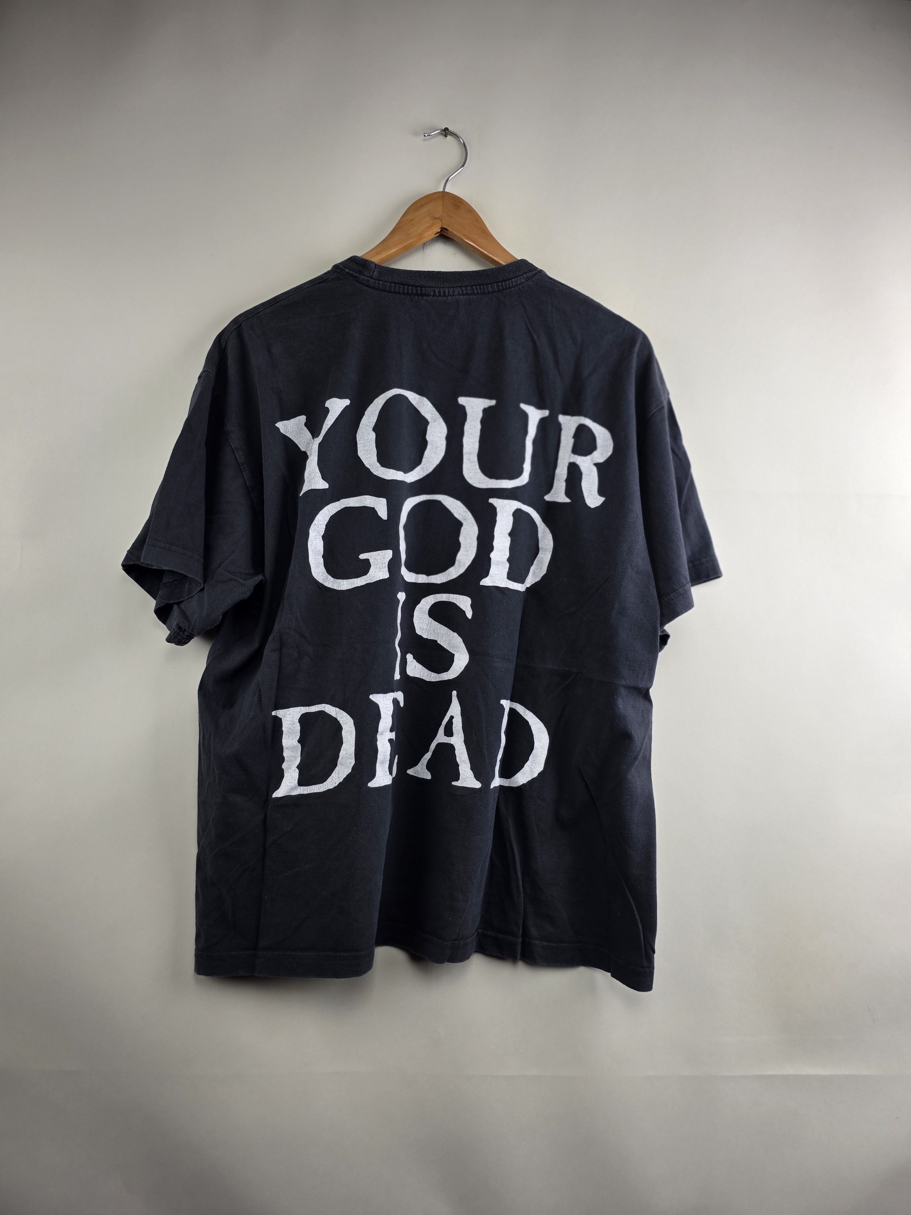 Band Tees × Vintage 90s Morbid Angel Your god is dead XL 23" 27.5" Size US XL / EU 56 / 4 - 5 Thumbnail