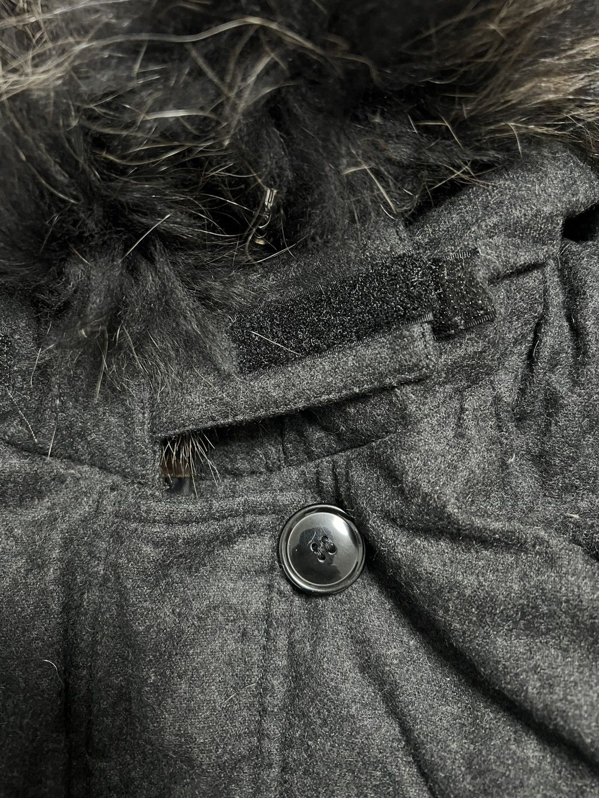 Moncler Moncler down jacket black L wool Size L / US 10 / IT 46 - 8 Thumbnail