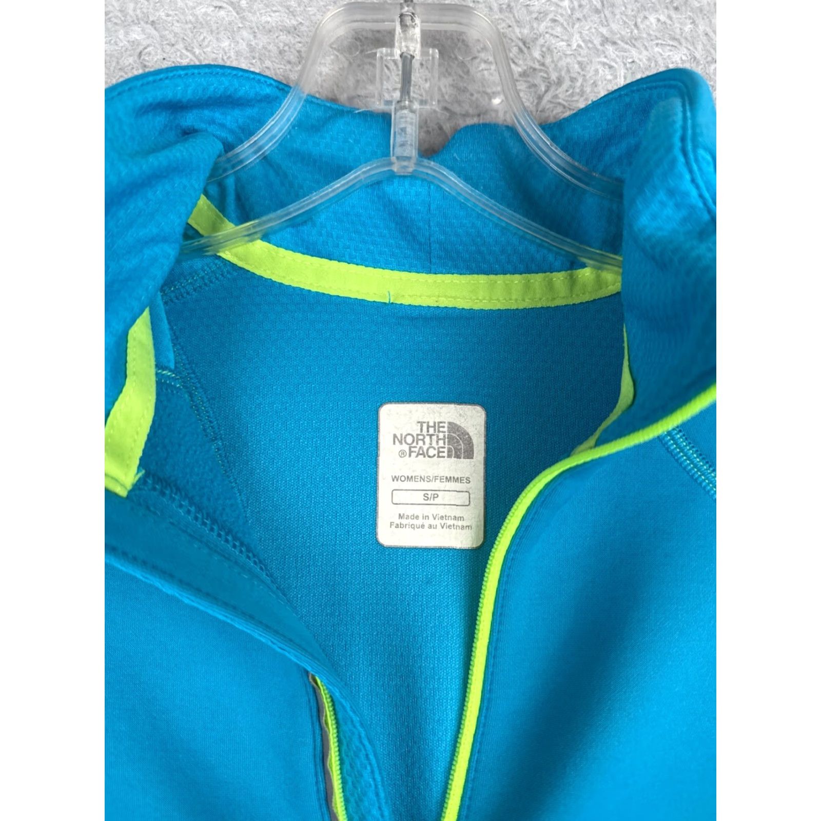 The North Face The North Face Sweatshirt Women Small Blue 1/4 Zip Pullover 100% Polyester FlashDry Size S / US 4 / IT 40 - 6 Thumbnail