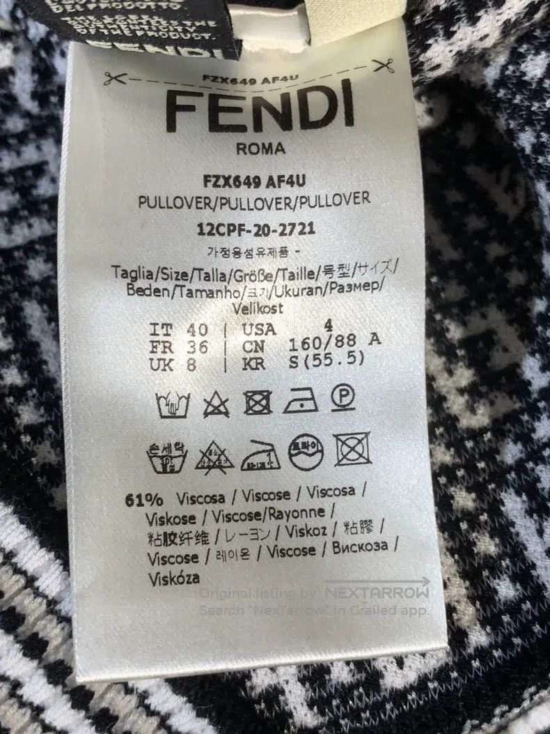 Other Fendi Knit Top, Colorblock Size XS / US 0-2 / IT 36-38 - 6 Thumbnail