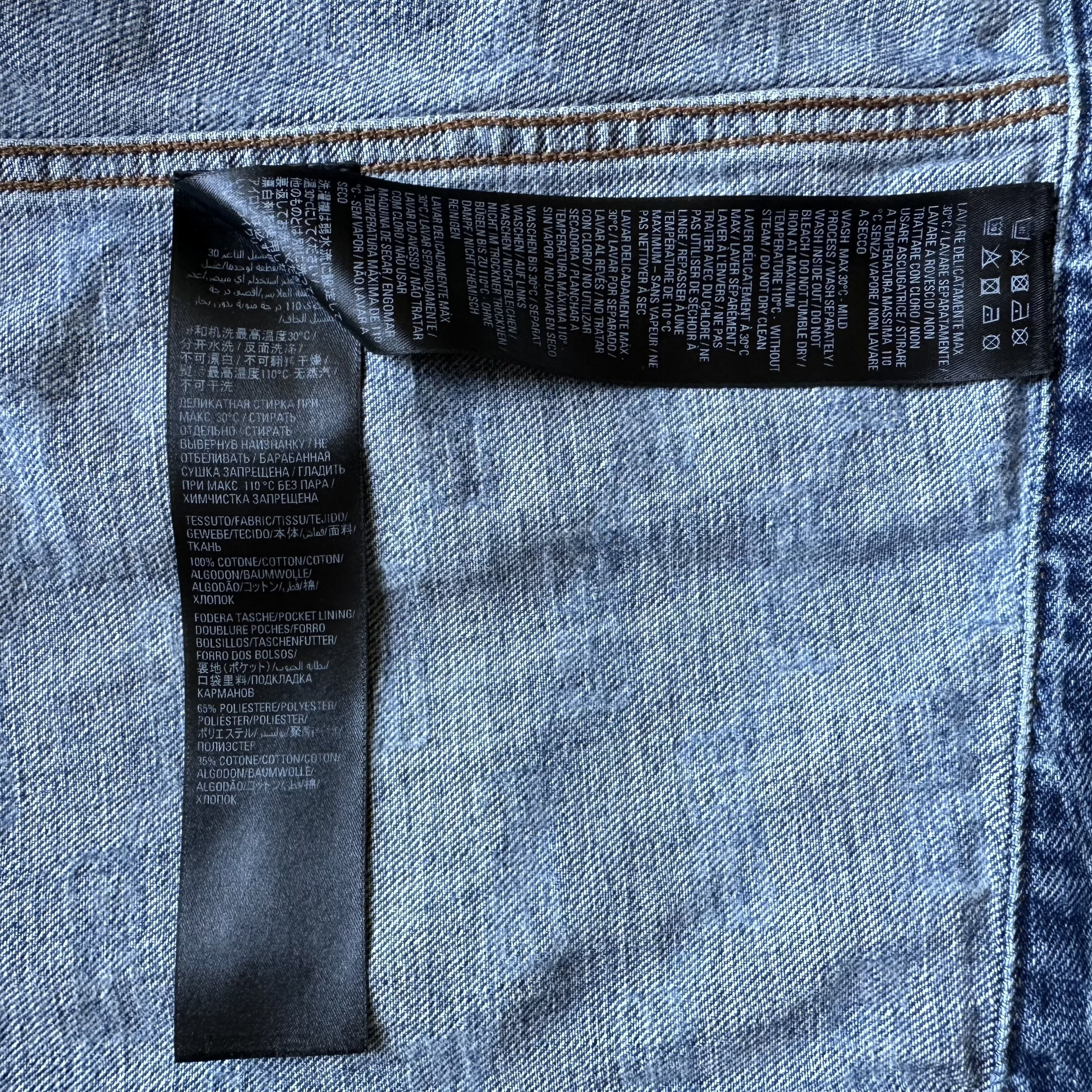 Balenciaga BALENCIAGA 'BB’ MONOGRAM Logo JACKET in ITALIAN DENIM Sz XS Size US XS / EU 42 / 0 - 11 Thumbnail