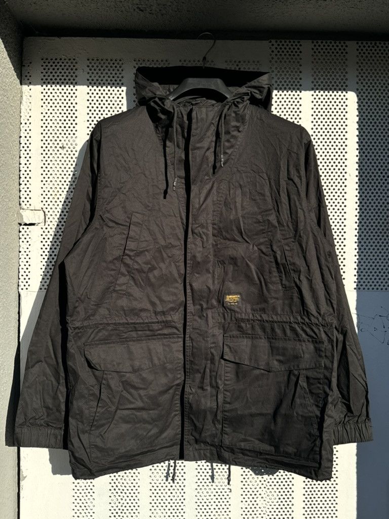 Carhartt Carhartt Anker Parka Wax Jacket Black M Size US M / EU 48-50 / 2 - 1 Thumbnail
