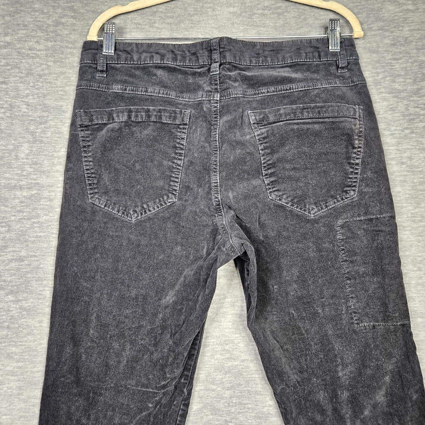 Asics BYLT Premium Basics Classic Corduroy Zipper Side Pockets Pants Size 34 Black Mens Regular Straight 34 in Waist 28.5 Inseam Size US 34 / EU 50 - 4 Thumbnail