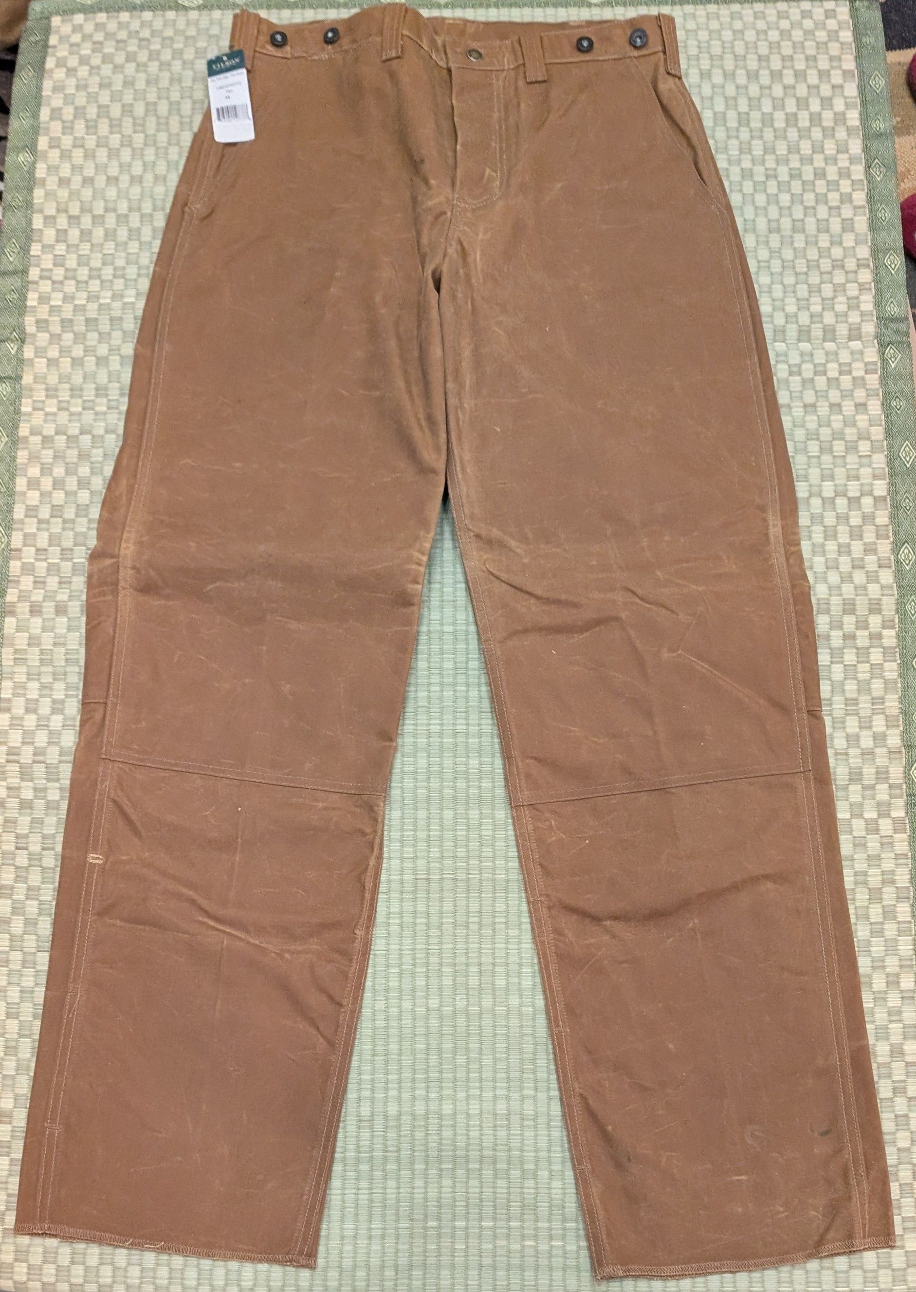 Filson NWT Filson Oil Finish Double Tin Cloth Pants Made in USA Size US 34 / EU 50 - 1 Thumbnail