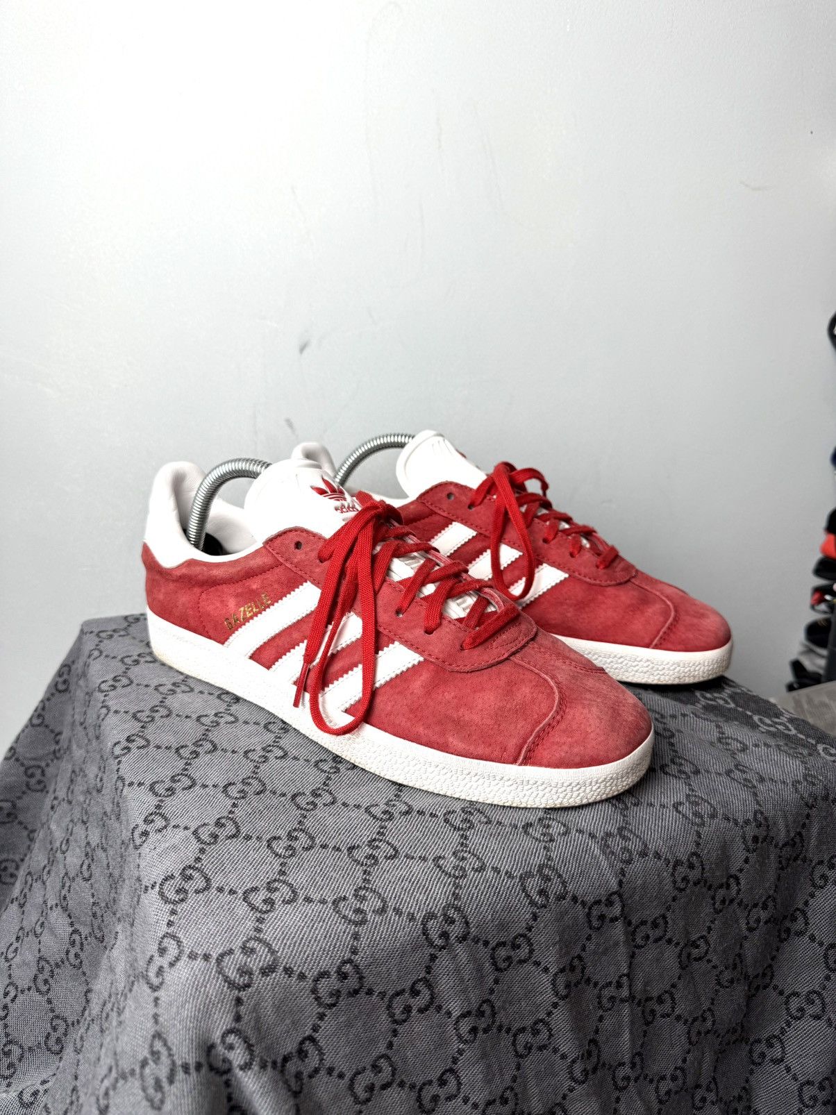 Adidas Vintage Style Adidas Gazelle Low Top Suede Trainers Sneakers Size US 7.5 / EU 40-41 - 6 Thumbnail
