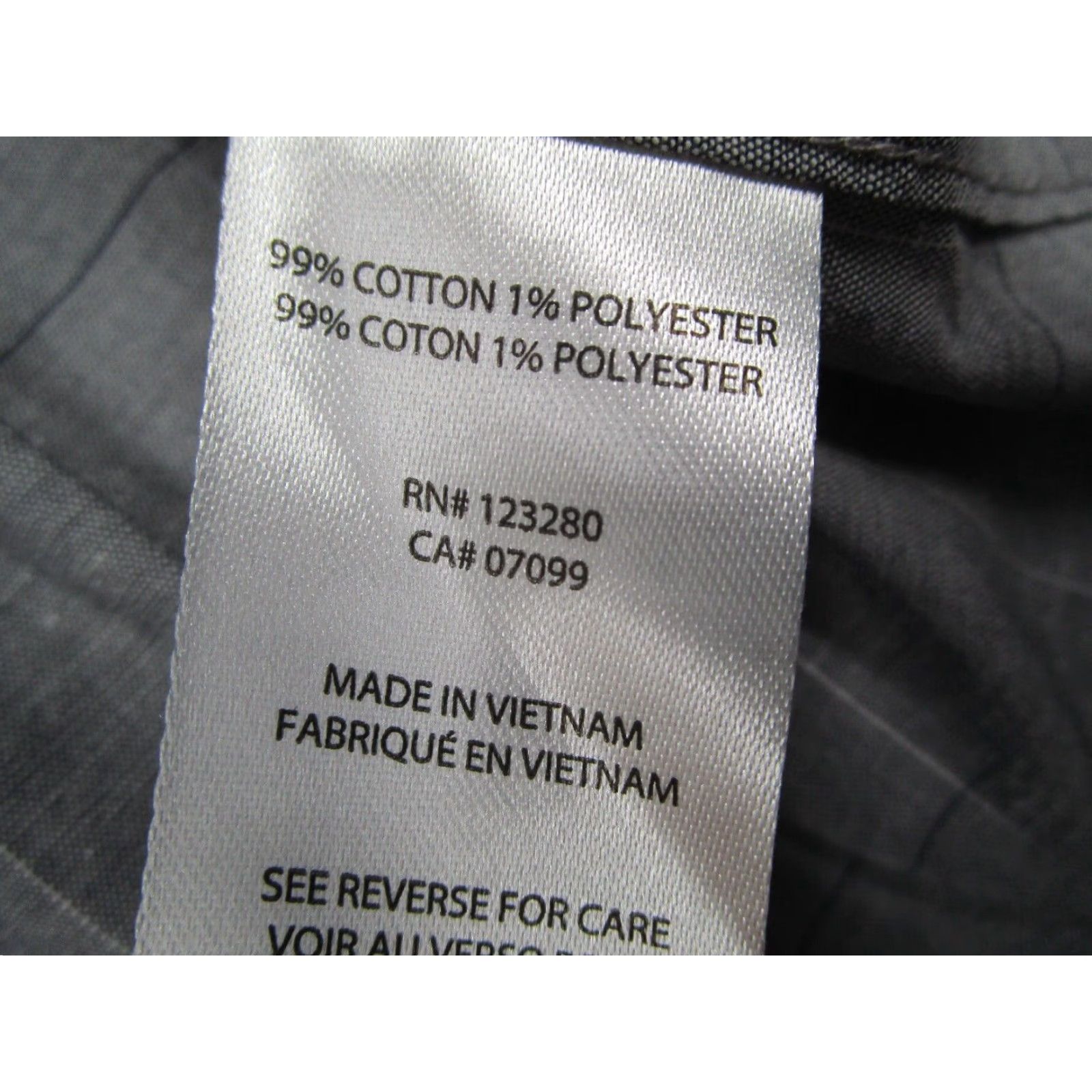 TravisMathew Travis Mathew Shirt Mens Medium Gray Heather Nights High Ball Button Up Knit Cotton Blend Short Sleeve Button-Up Size US M / EU 48-50 / 2 - 5 Thumbnail