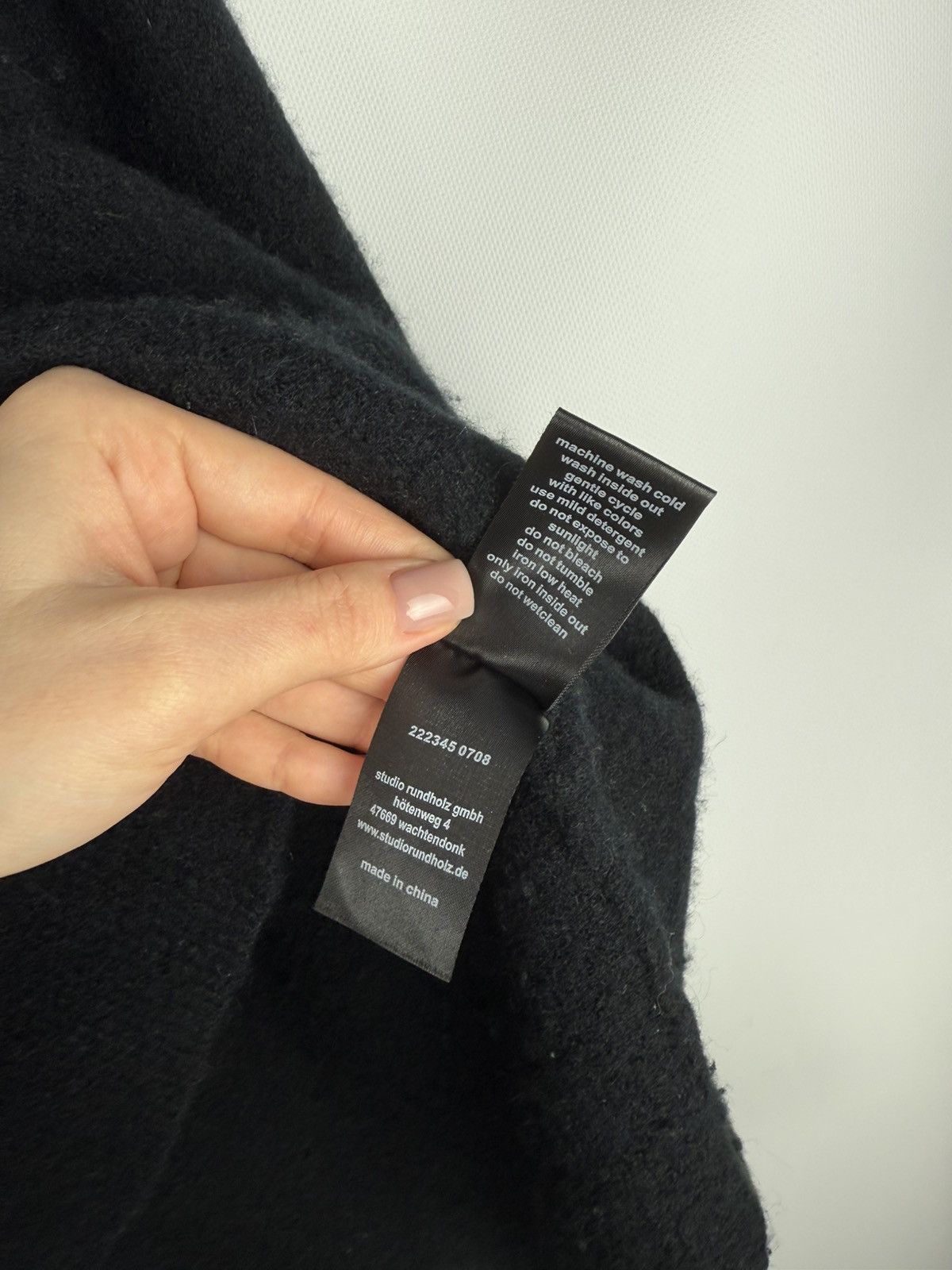 Rundholz Rundholz Avant-Garde High Neck Oversized Sweater Pullover Size S / US 4 / IT 40 - 12 Thumbnail