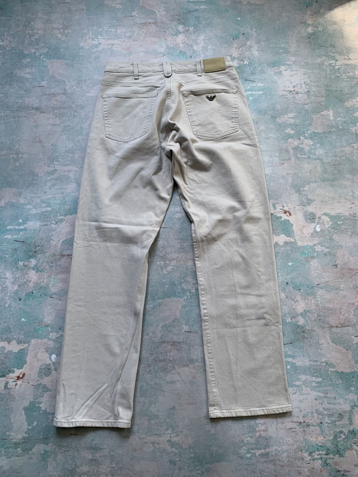 Armani Armani Jeans Y2K Eco-Wash Casual Denim Pants Hype 2000s Size US 34 / EU 50 - 15 Thumbnail