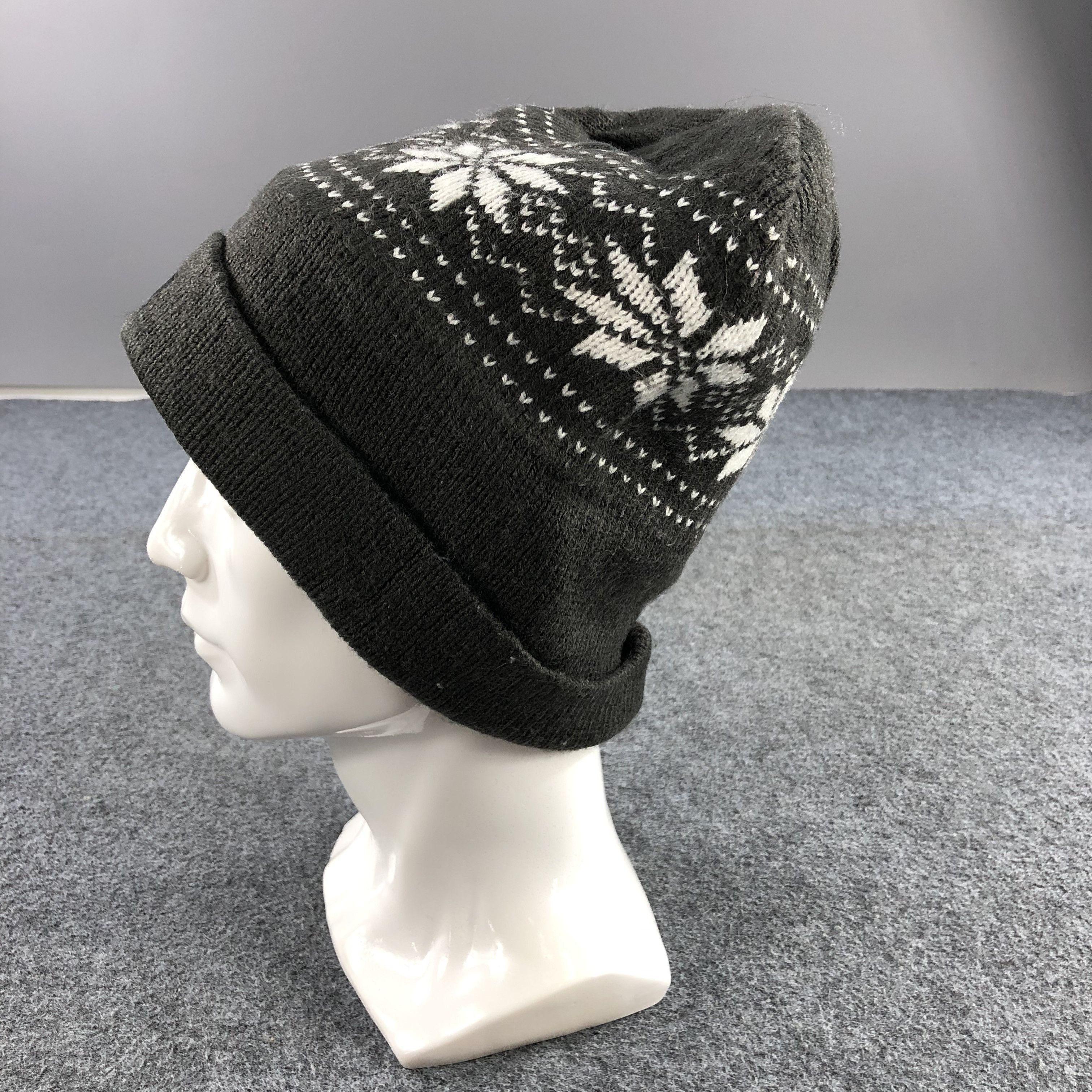 Vintage Unknown Fair Isle Beanie Snowcap Snow Hat B255 Size ONE SIZE - 2 Thumbnail