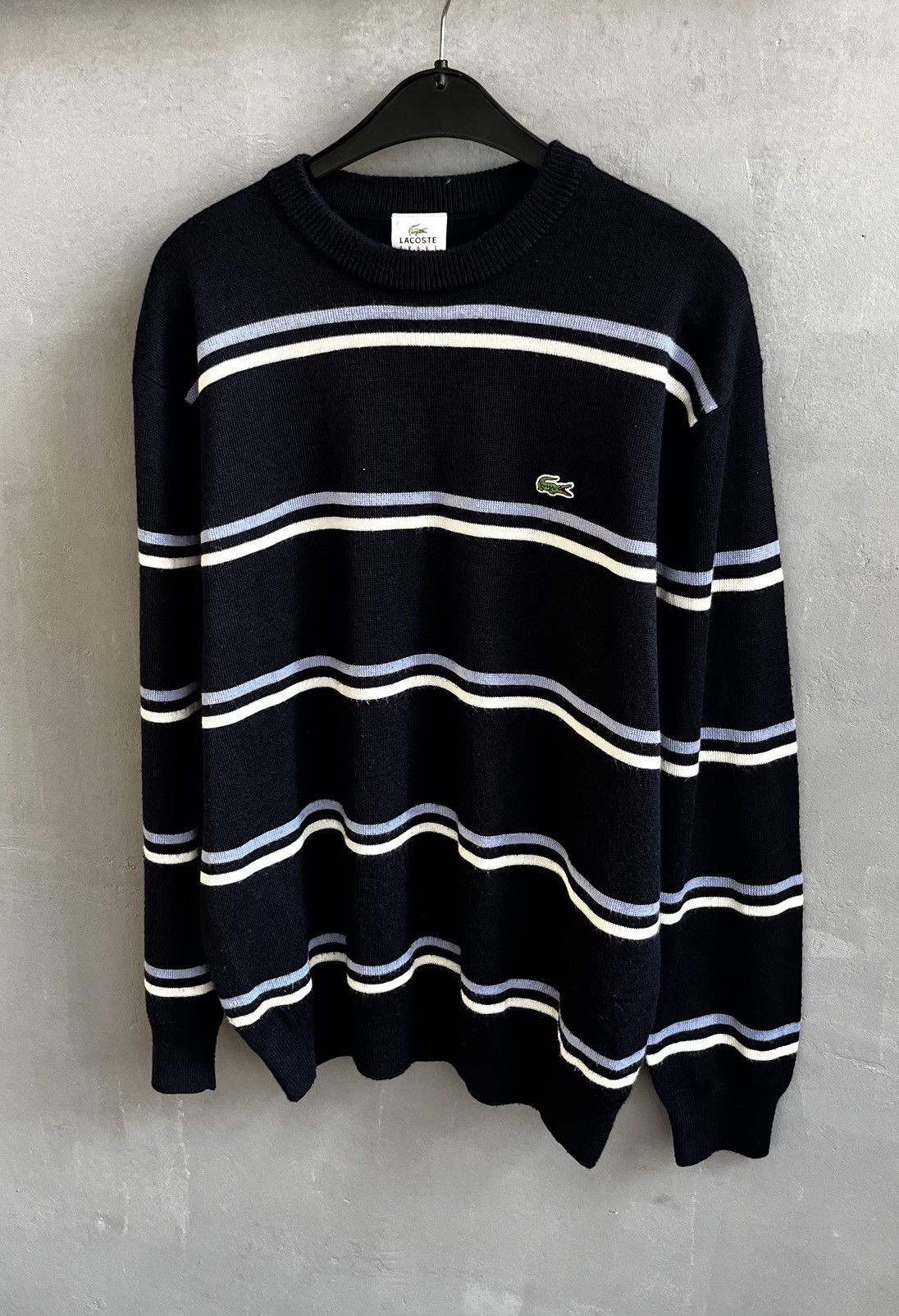 Lacoste × Vintage Lacoste sweater vintage Size US L / EU 52-54 / 3 - 1 Thumbnail
