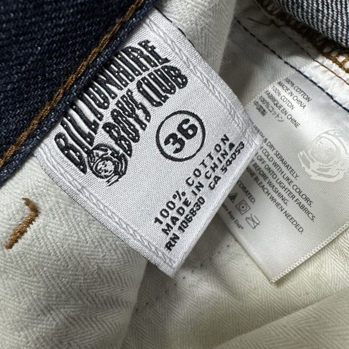 Billionaire Boys Club Billionaire Boys Club Denim Logo Jeans Size US 36 / EU 52 - 25 Thumbnail