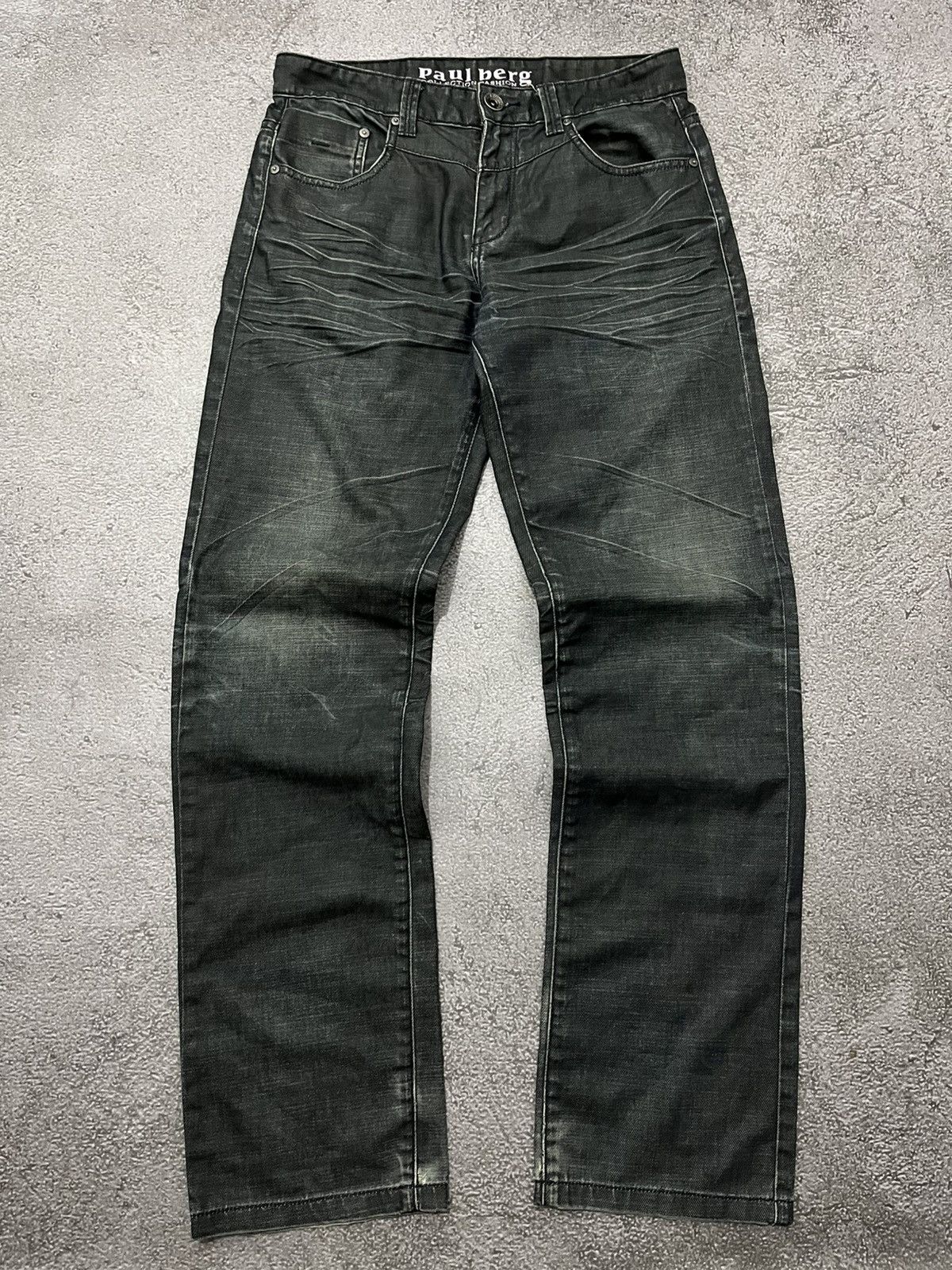 Japanese Brand Paul Berg Flared Denim Tornado Mart denim Style Size US 31 - 1 Thumbnail