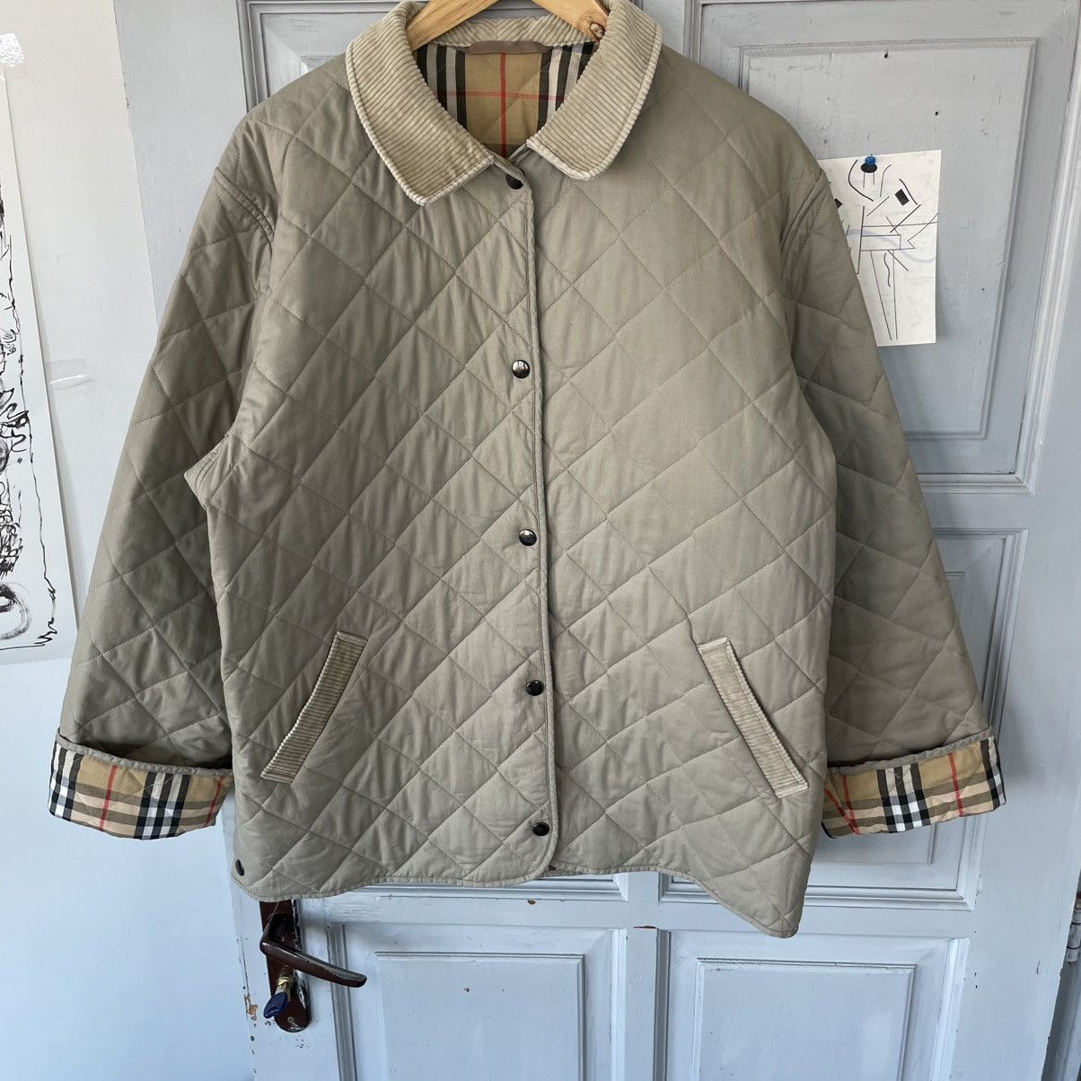 Burberry Vintage Burberrys Quilted Jacket Nova Check C61 Size M / US 6-8 / IT 42-44 - 9 Thumbnail
