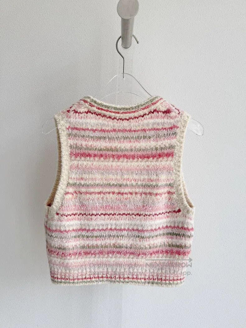 Other Chanel 24B Strawberry Cake Powder Vest Size XS / US 0-2 / IT 36-38 - 4 Thumbnail