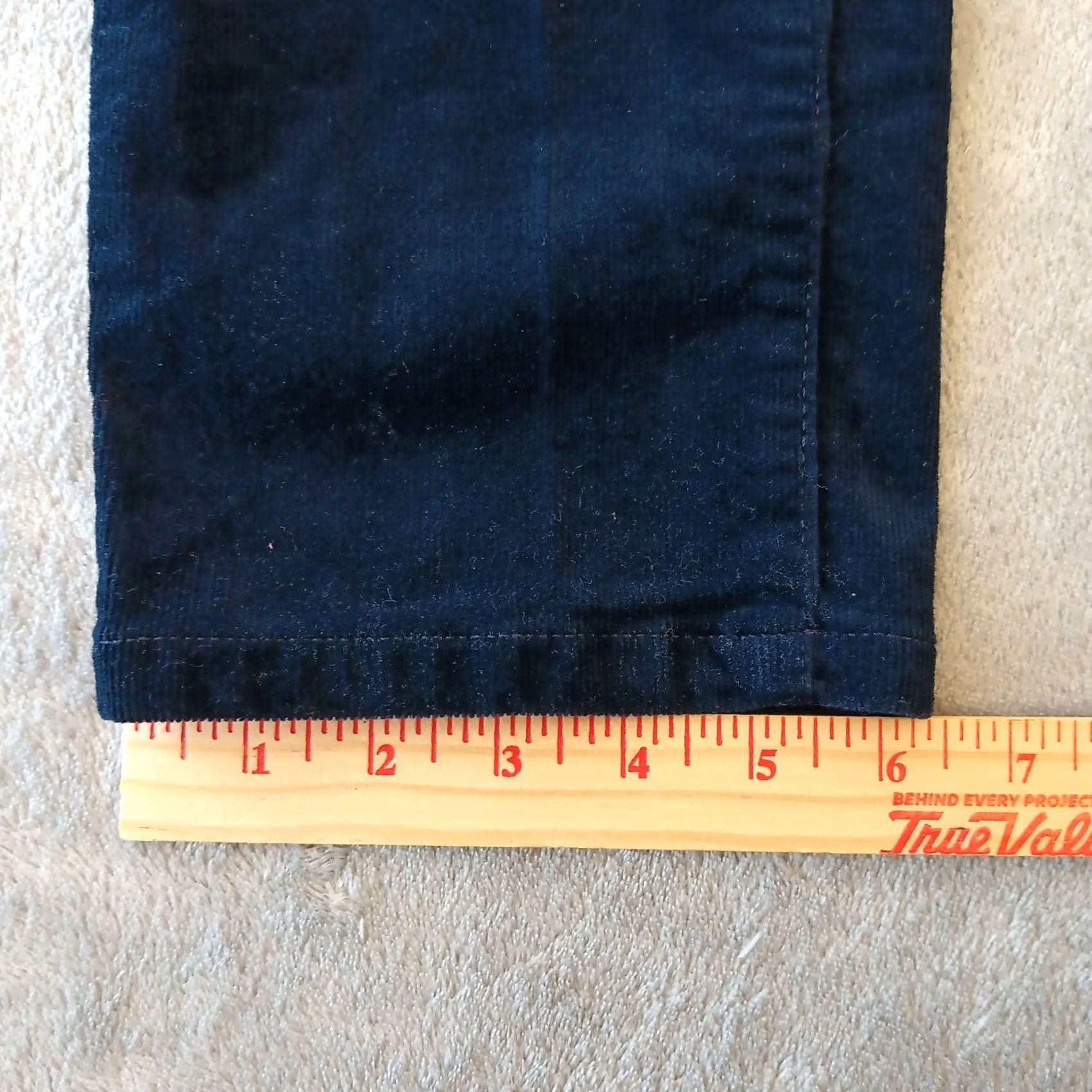 Talbots Talbots Pants Womens Petite Blue Straight Corduroy Chino Size 6P Size 28" / US 6 / IT 42 - 6 Thumbnail
