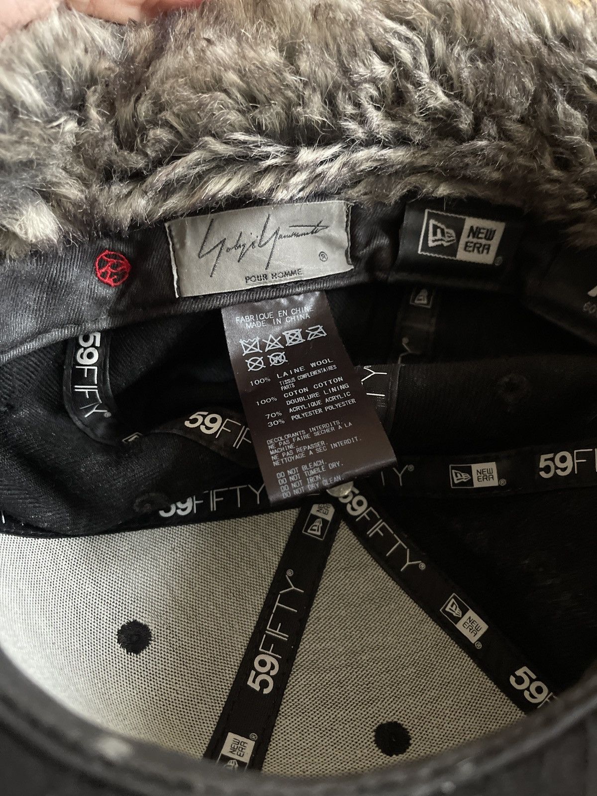 New Era × Yohji Yamamoto Hat Yohji Yamamoto + New Era Size 46 - 2 Thumbnail