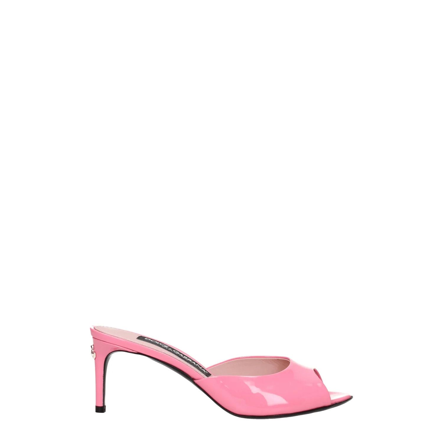 Dolce & Gabbana ob1o1e1124 Patent Leather Sandals in Pink Size US 7.5 / IT 37.5 - 1 Thumbnail