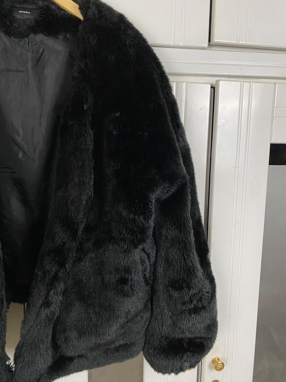 Vintage Vintage Mink Fur Coat Emoda Black Fur Size L / US 10 / IT 46 - 4 Thumbnail