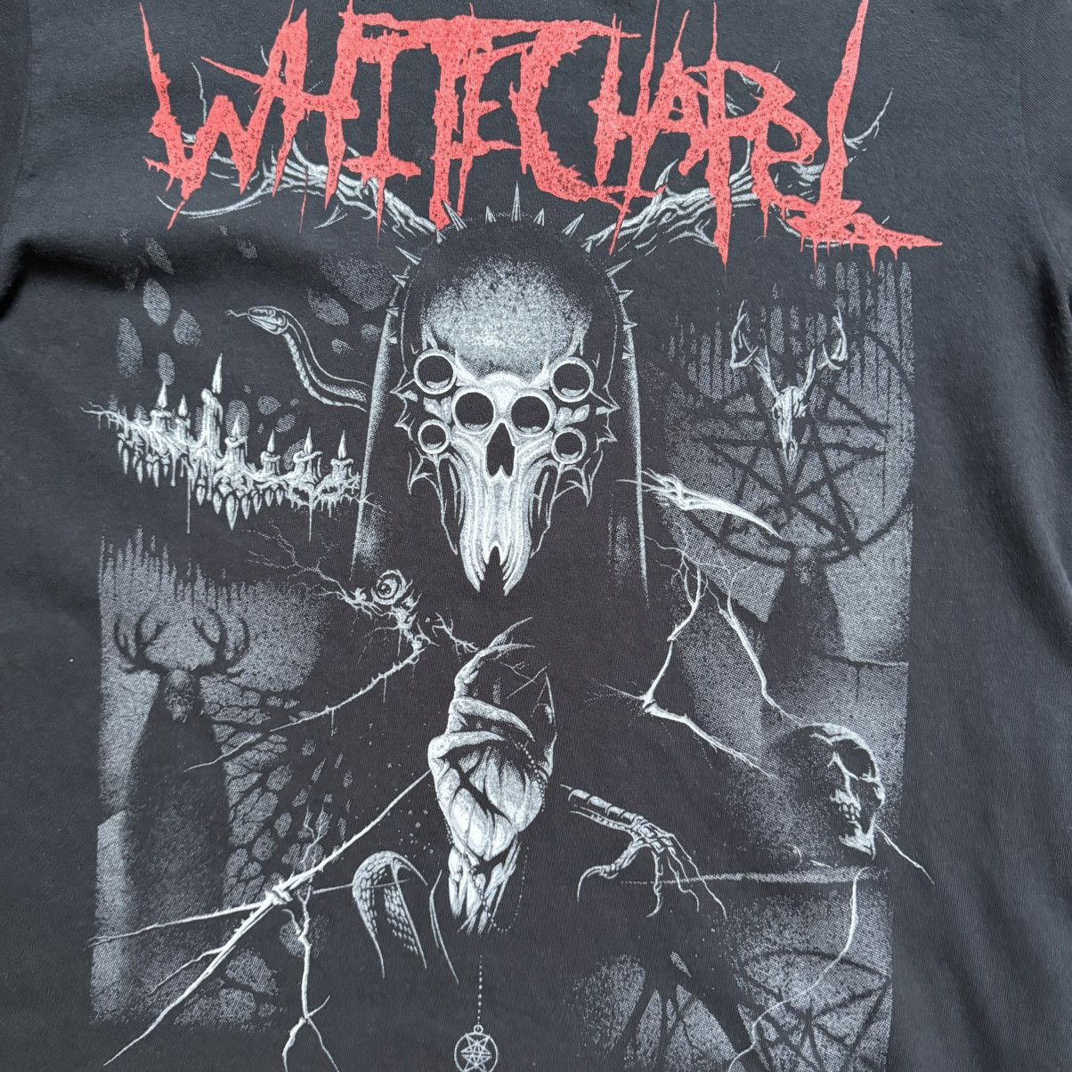 Band Tees Whitechapel Hymns In Dissonance Tour Tee Size US M / EU 48-50 / 2 - 5 Thumbnail