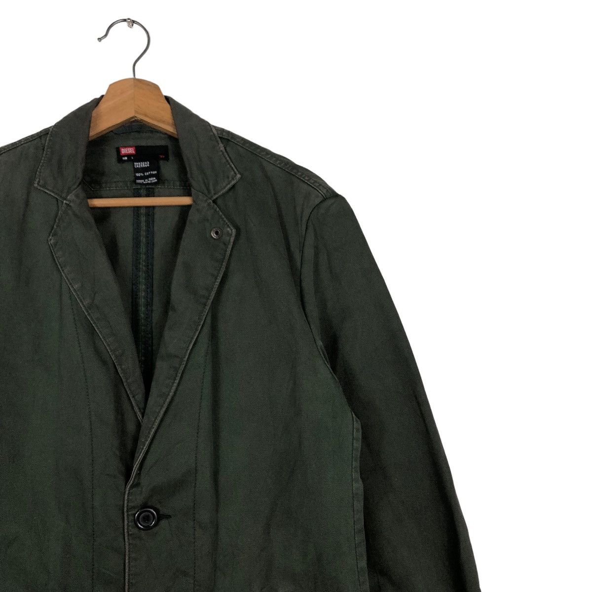 Diesel 📌VINTAGE CHORE MILITARY JACKET DIESEL BIKER Size US L / EU 52-54 / 3 - 9 Thumbnail