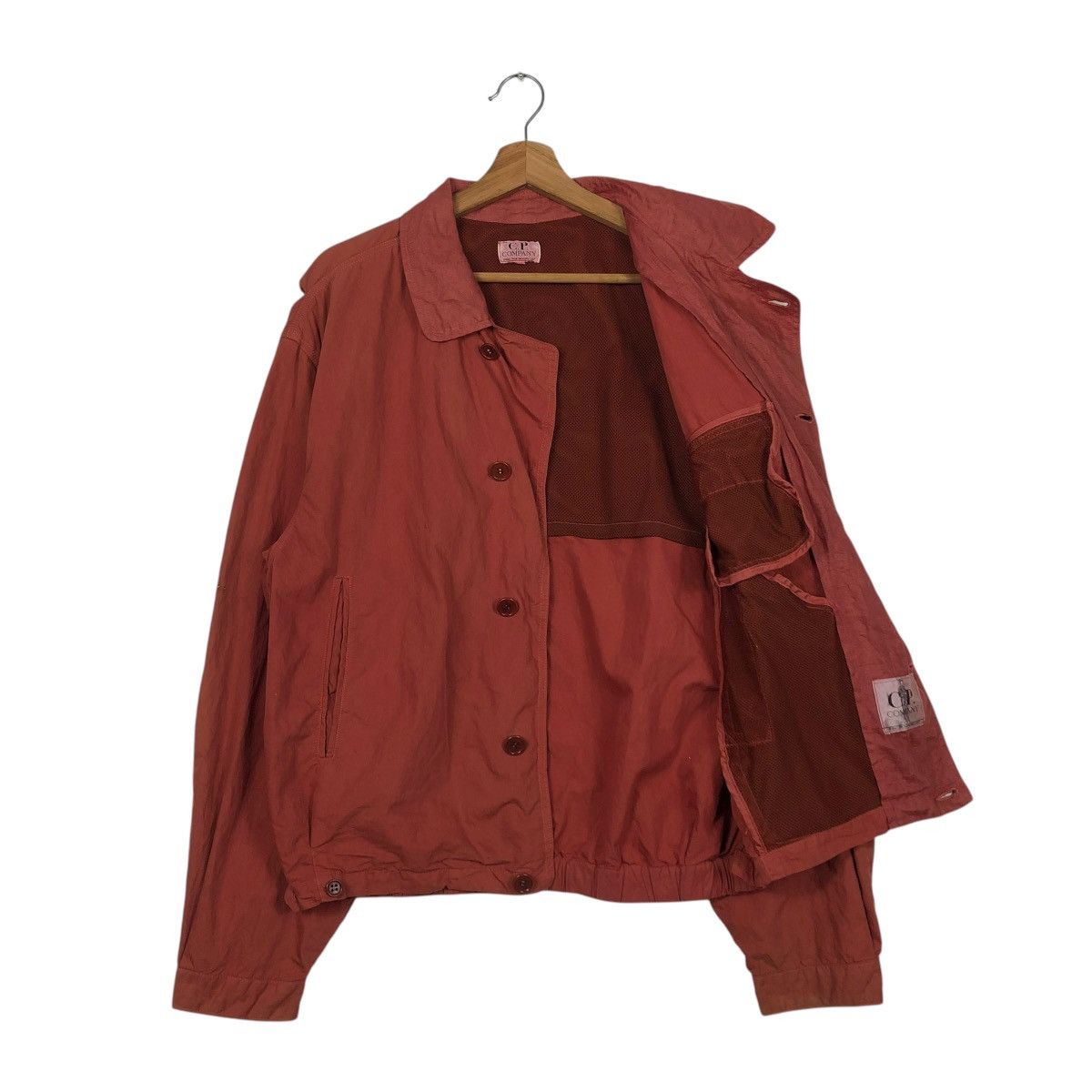 C.P. Company 🔥VINTAGE BOMBER JACKET BUTTON CP COMPANY MASSIMO OSTI Size US M / EU 48-50 / 2 - 13 Thumbnail