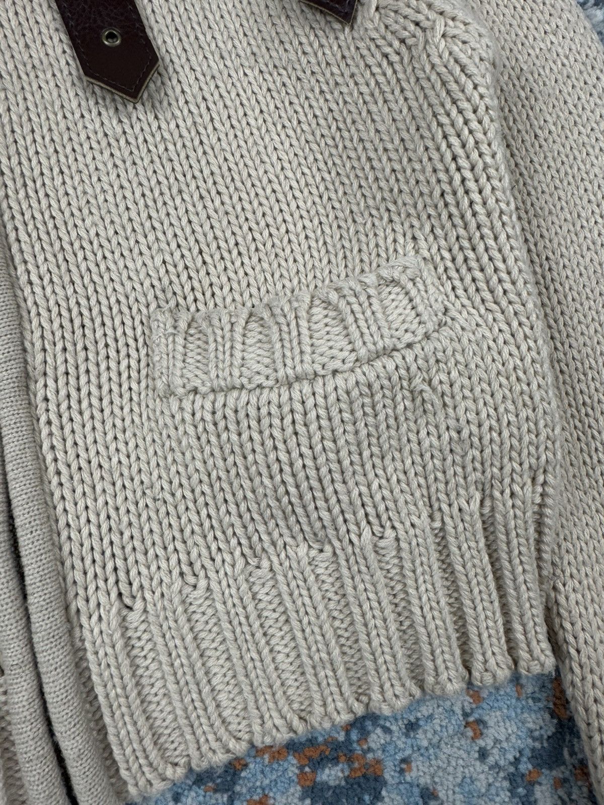 Japanese Brand × Vintage Vintage y2k Qued london crazy bondage cropped sweater knit Size L / US 10 / IT 46 - 6 Thumbnail