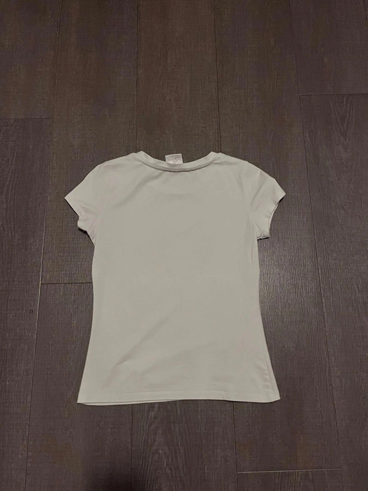 Christian Dior Monsieur Dior - White Graphic Cropped Shirt Size XS / US 0-2 / IT 36-38 - 3 Thumbnail