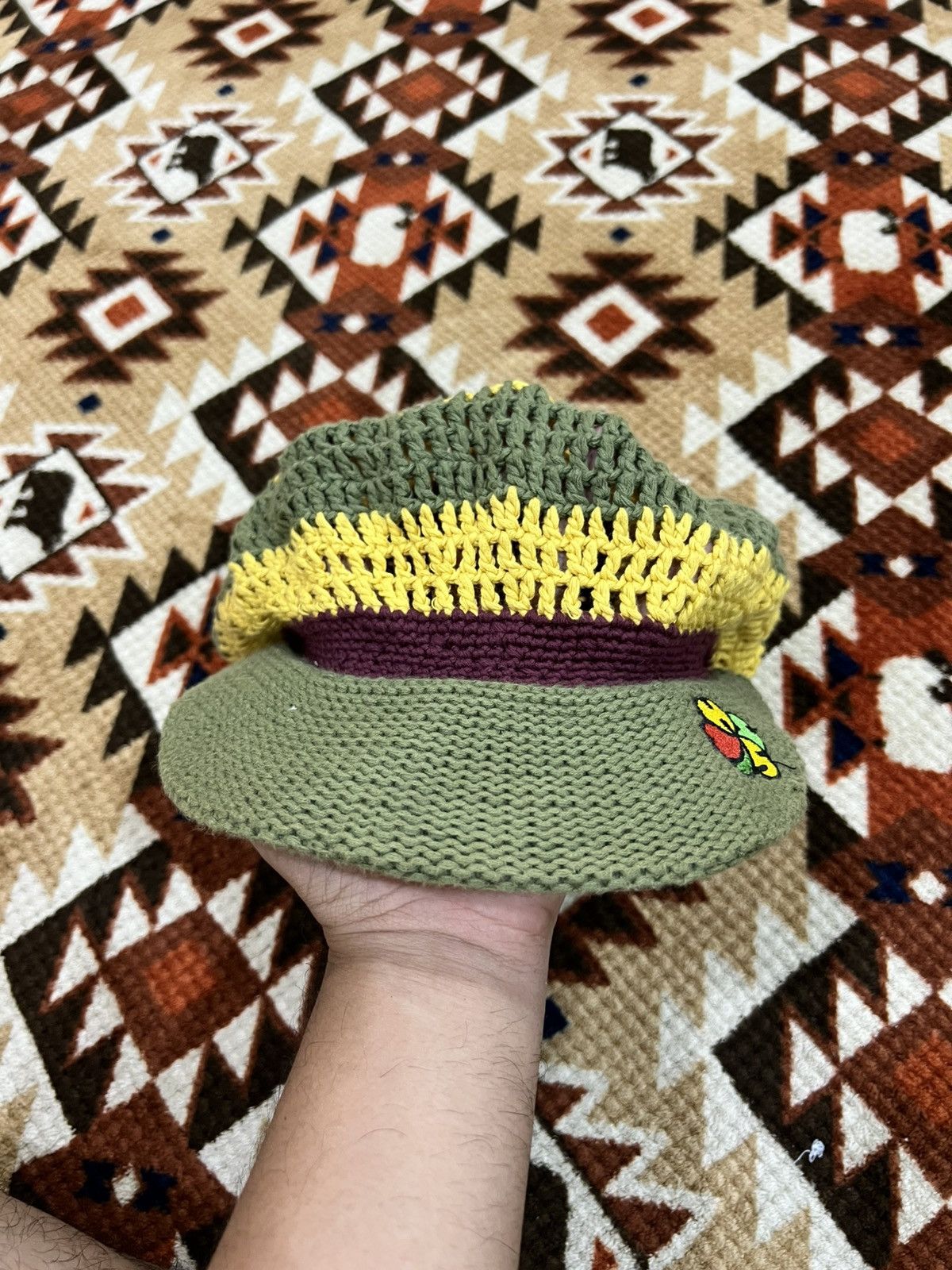 Hysteric Glamour Hysteric Glamour Rasta Jamaica Knit Cap Size ONE SIZE - 2 Thumbnail