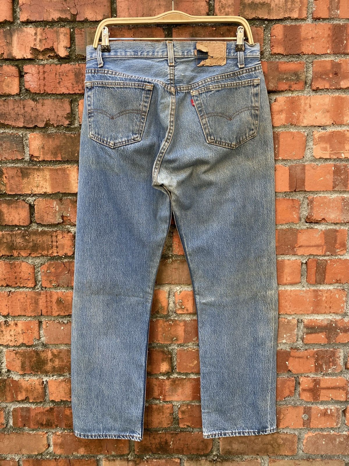 Levi's × Levi's Vintage Clothing × Vintage W32x29 vintage levi's 501 faded made in USA 90s Size US 32 / EU 48 - 2 Thumbnail