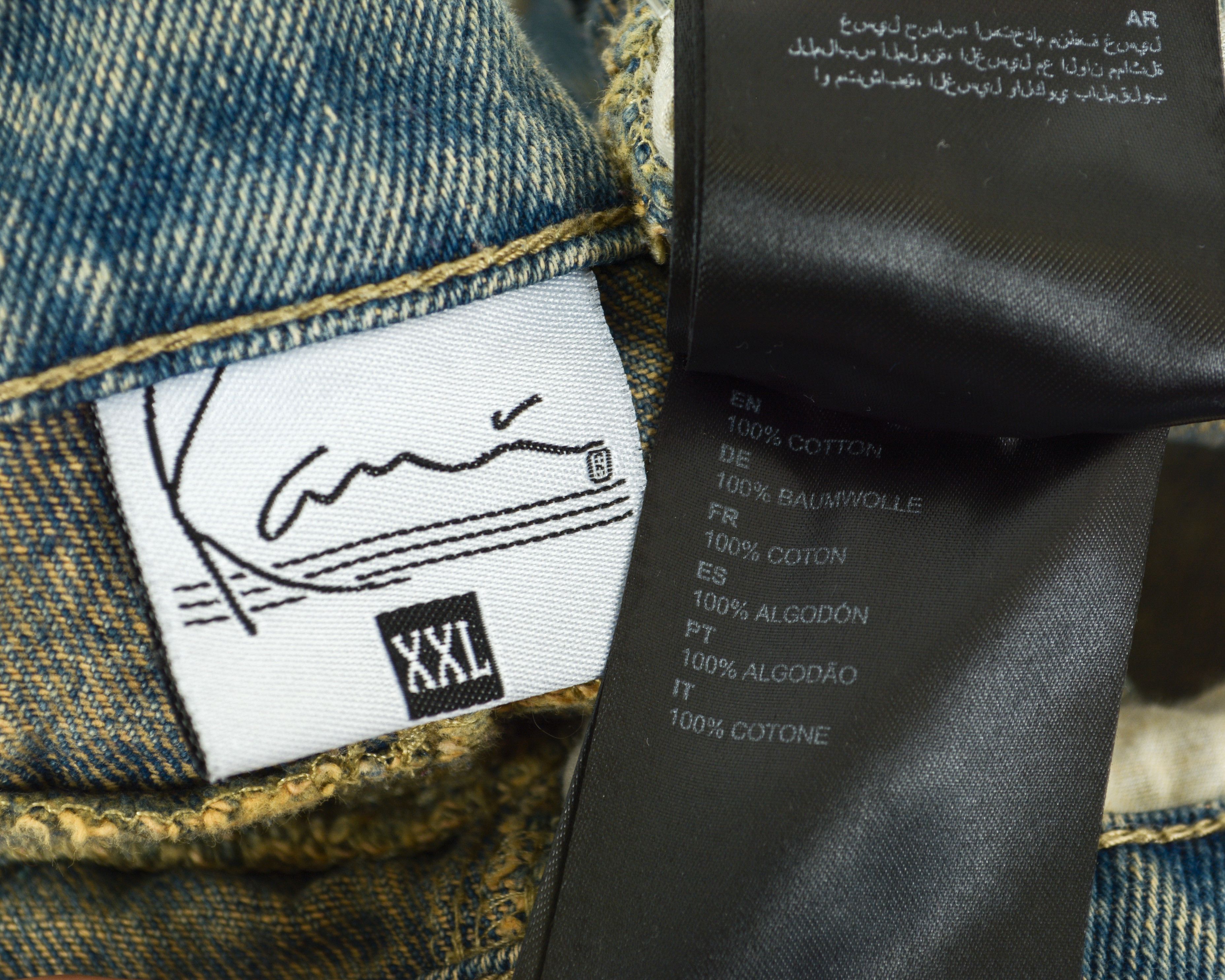 Karl Kani Men W40 L36 Relaxed Straight Jeans Denim Pants Trousers Rap Size US 40 / EU 56 - 10 Thumbnail