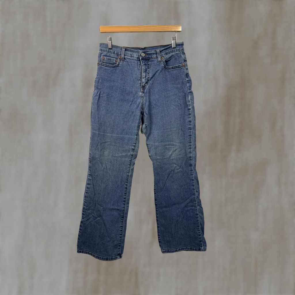 Levi's Levi's 312 Jeans Bootcut 28x29 Size 28 Regular Women Blue Denim Slimming 2% Spandex Size 28" / US 6 / IT 42 - 1 Thumbnail