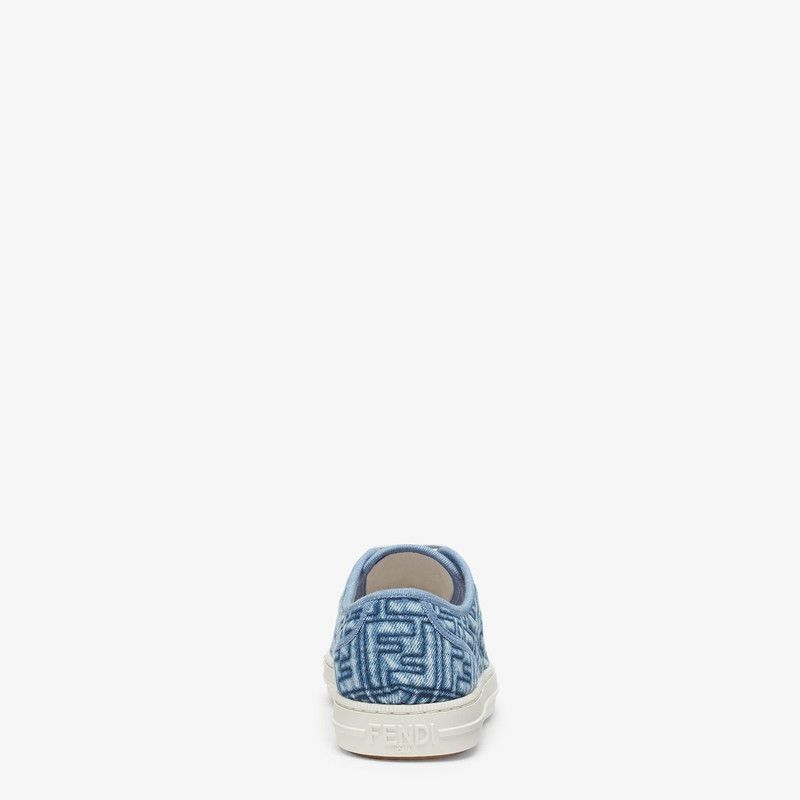 Fendi o1s1wg111225 Domino in Blue Size US 7 / IT 37 - 3 Thumbnail
