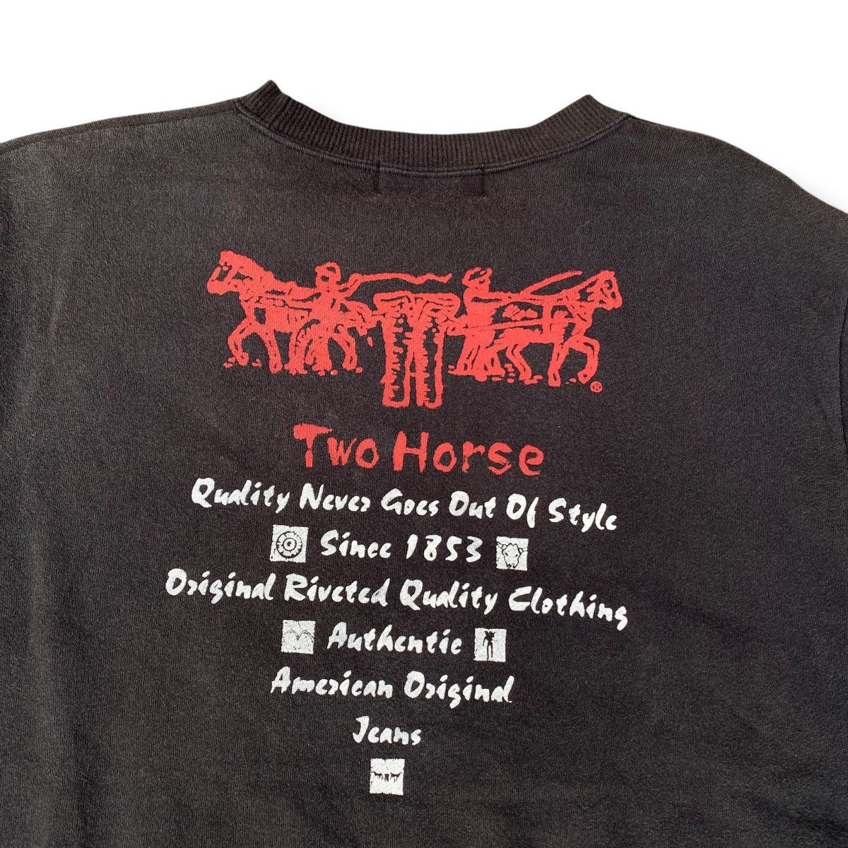 Vintage 90s Levis Red Tab Tops Sportswear Sweatshirt. #F4