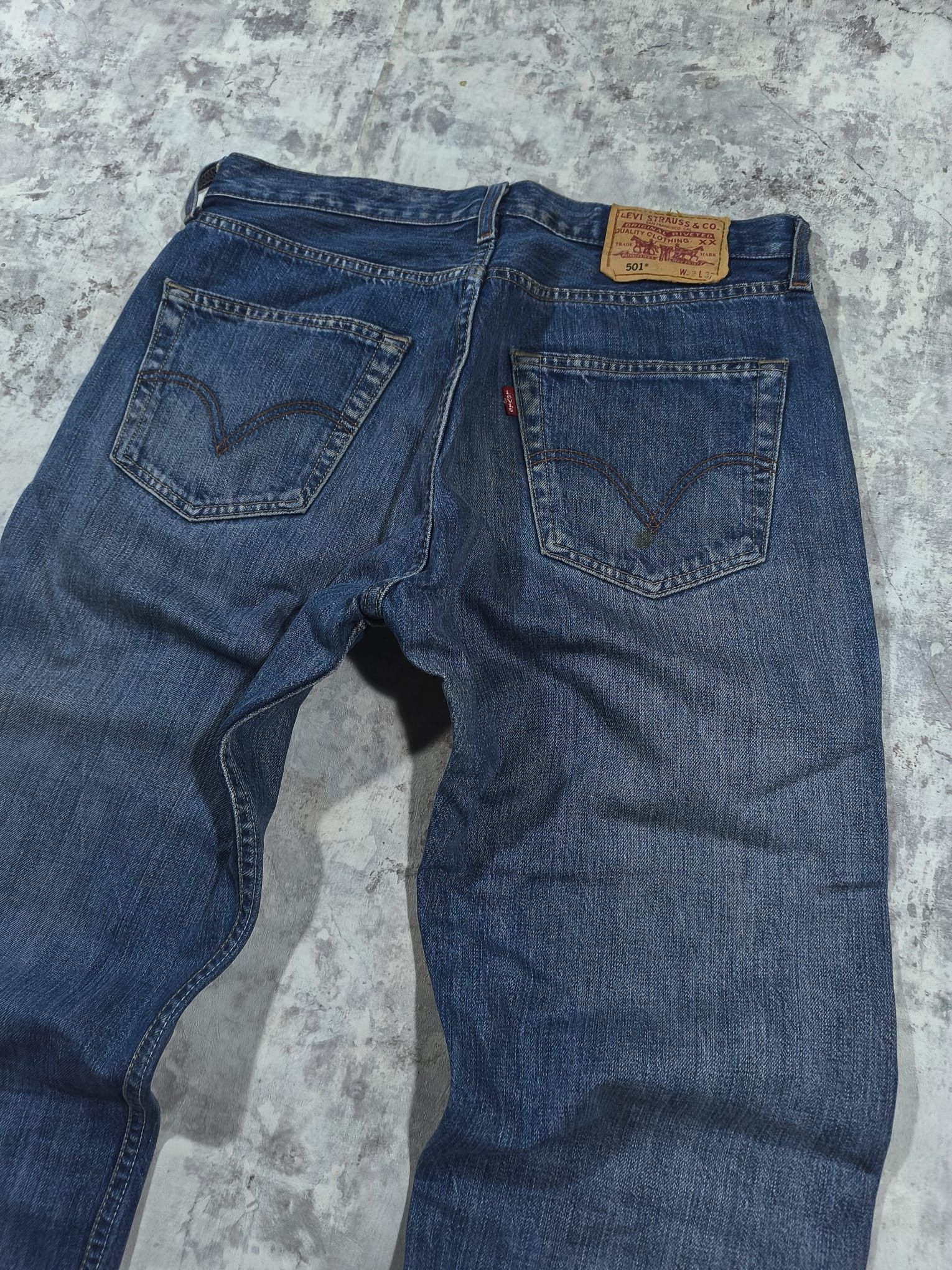 Levi's Levis 501 Vintage Jeans Made in Spain Size US 31 - 7 Thumbnail