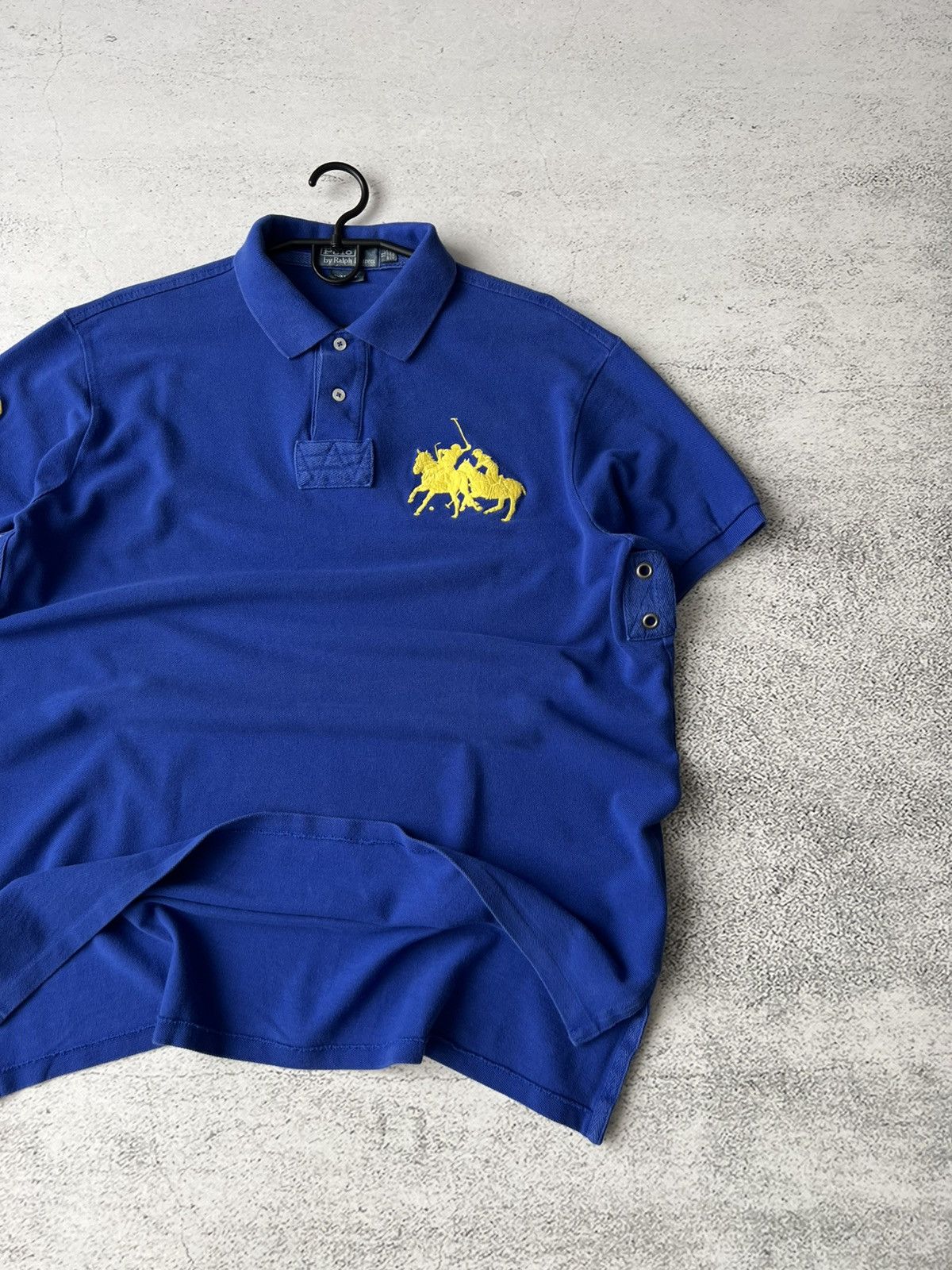 Polo Ralph Lauren Vintage Ralph Lauren Big Logo Polo Shirt XL – Number 3 Patch Size US XL / EU 56 / 4 - 2 Thumbnail
