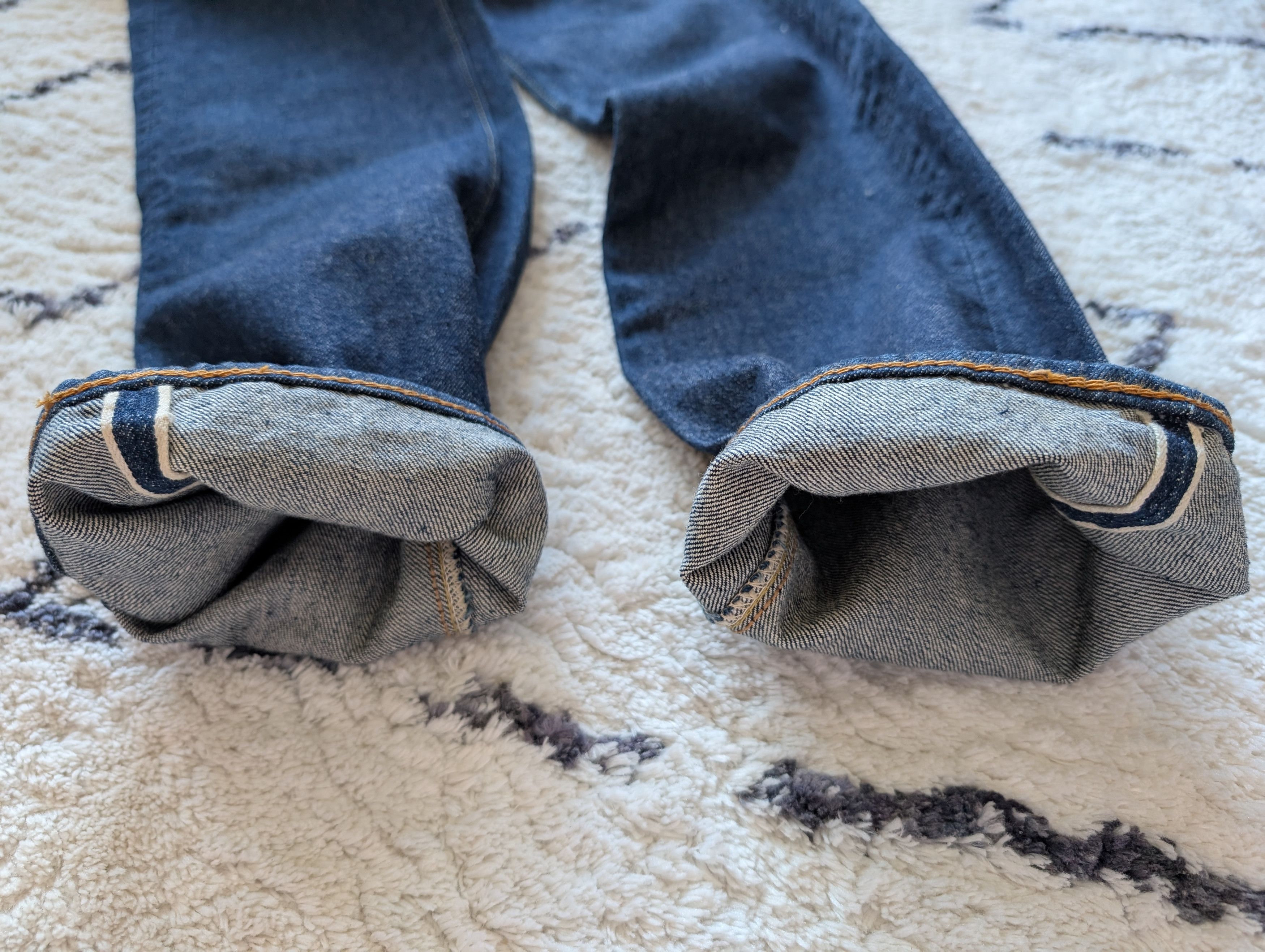 Orslow 107 Ivy Fit Denim - One Wash - Size 0 Size US 28 / EU 44 - 6 Thumbnail