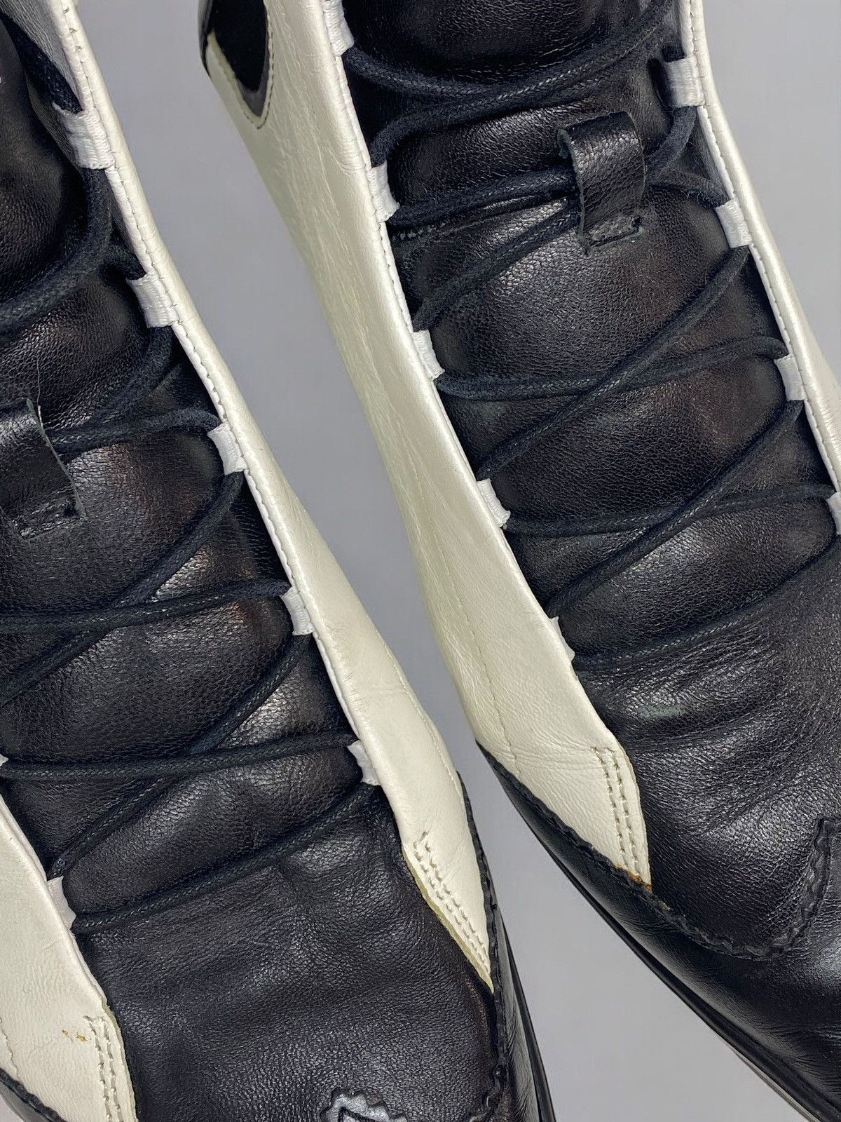 Yohji Yamamoto Vintage Y-3 Yohji Yamamoto Adidas Brogue Sneakers Futuristic Size US 7.5 / EU 40-41 - 10 Thumbnail